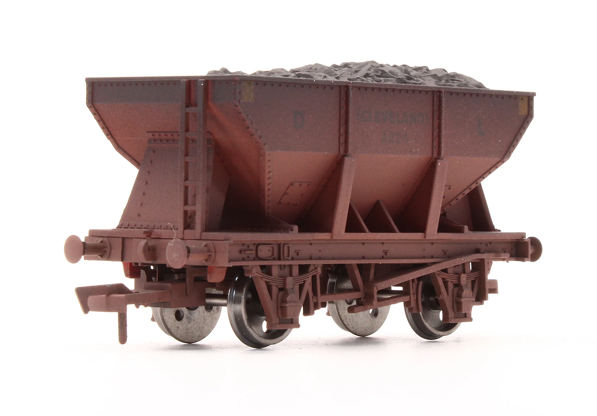 Pre-Owned 4F-033-008 Dorman Long 24T Steel Ore Hopper Wagon - Weathered - Image 2