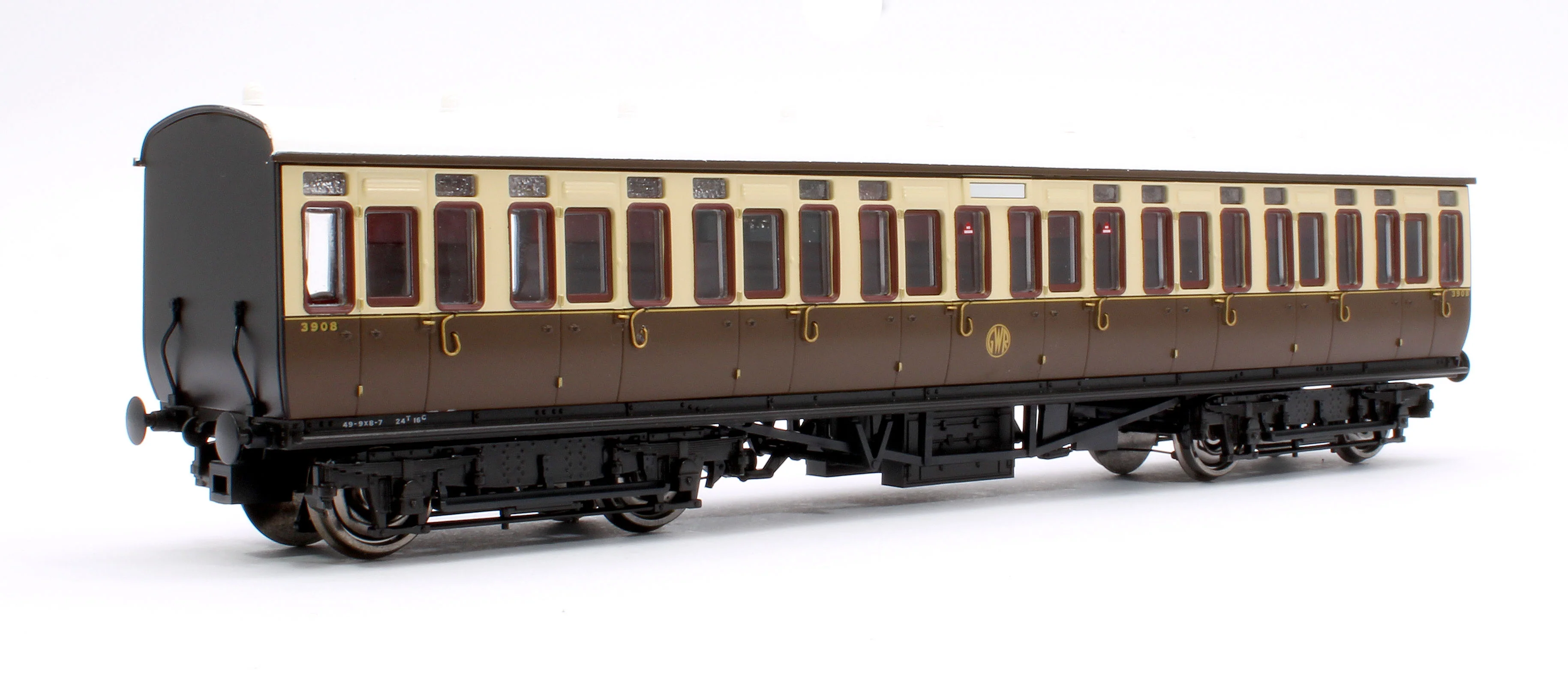 4P-020-312 GWR Toplight Mainline City GWR Shirtbutton All Third 3908 Set 4