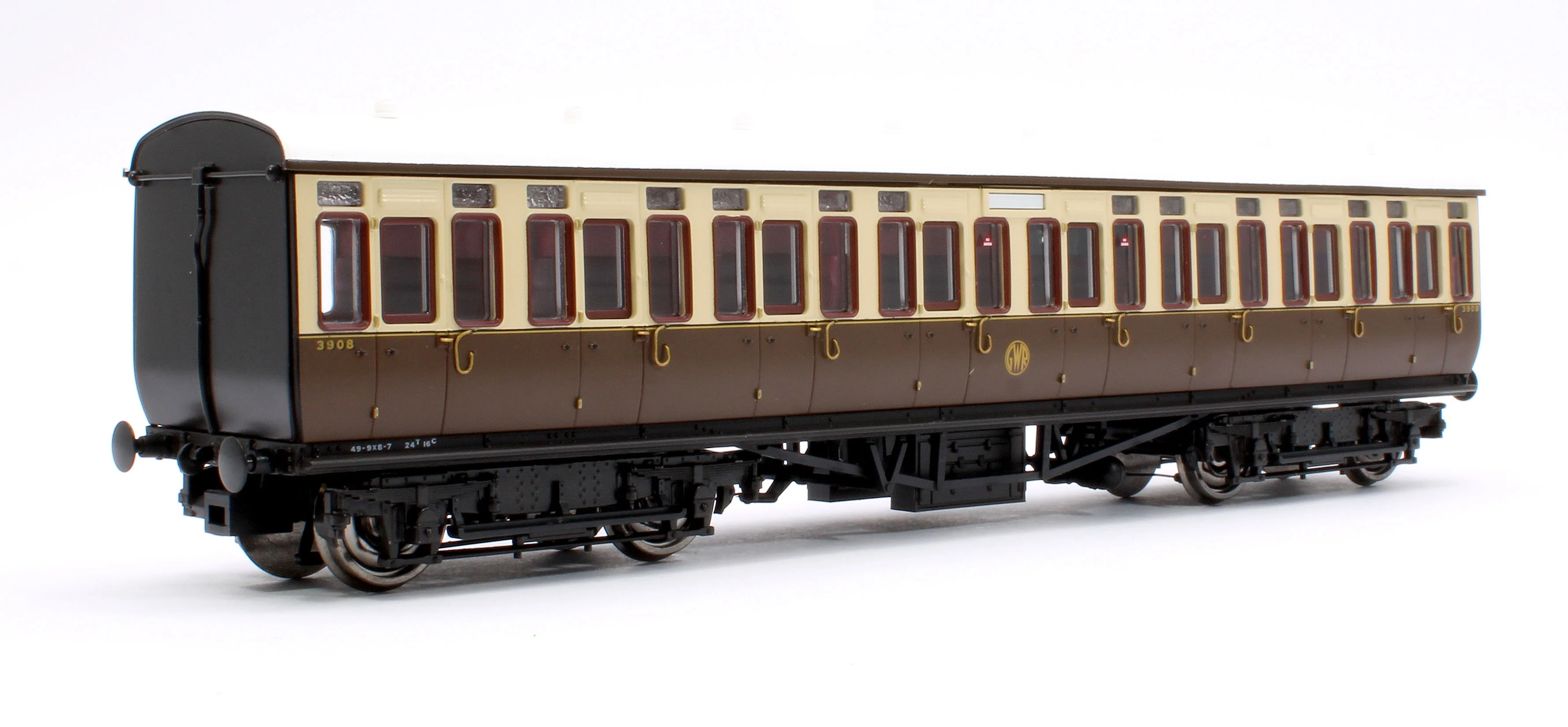 4P-020-312 GWR Toplight Mainline City GWR Shirtbutton All Third 3908 Set 4 - Image 3