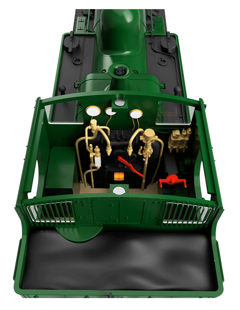 4S-006-002 48XX Class 0-4-2 4820 Green 'Great Western' Steam Locomotive - Image 8