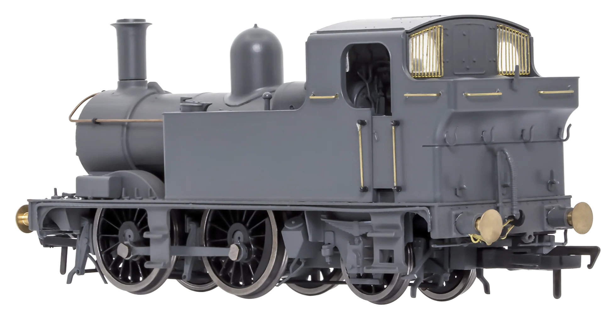 4S-006-022S 14XX Class 0-4-2 1426 BR Green Lined Late Emblem Steam Locomotive - DCC Sound - Image 5