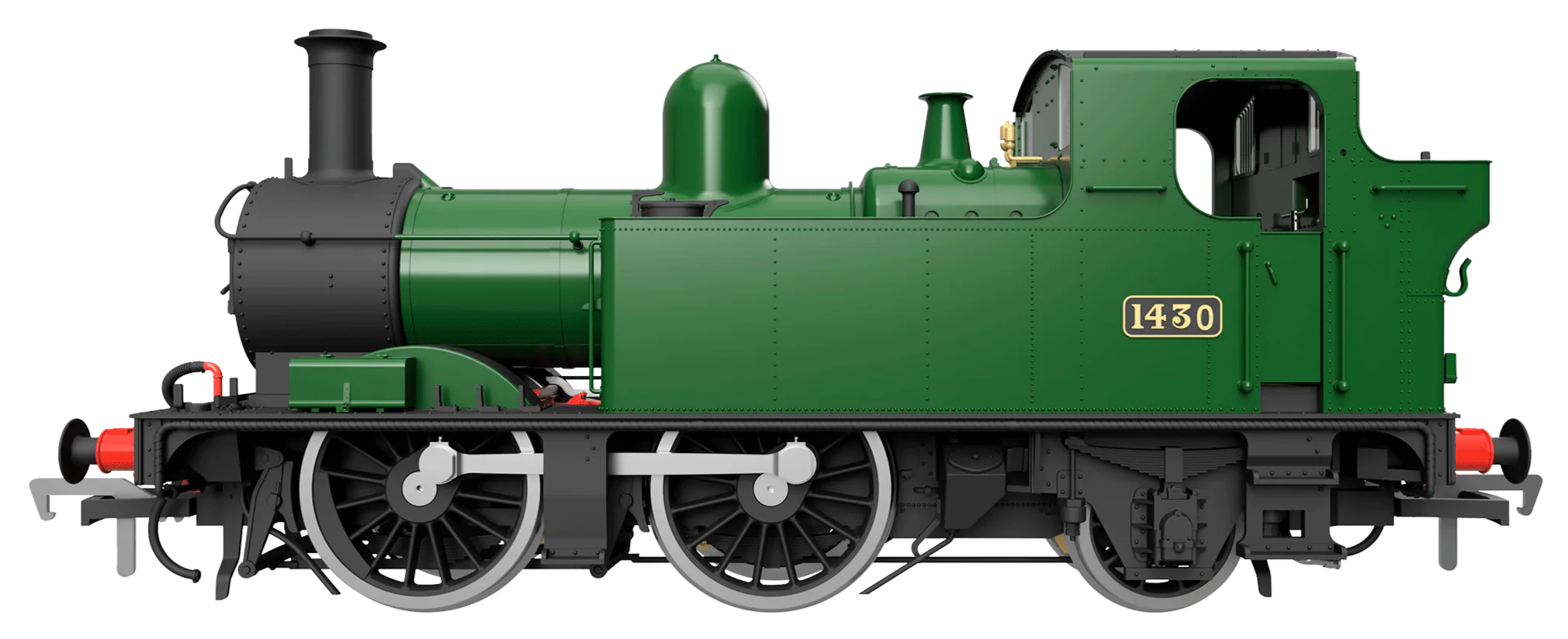 4S-006-001D 48XX Class 0-4-2 4806 Green 'Great Western' Steam Locomotive - DCC Fitted - Image 10