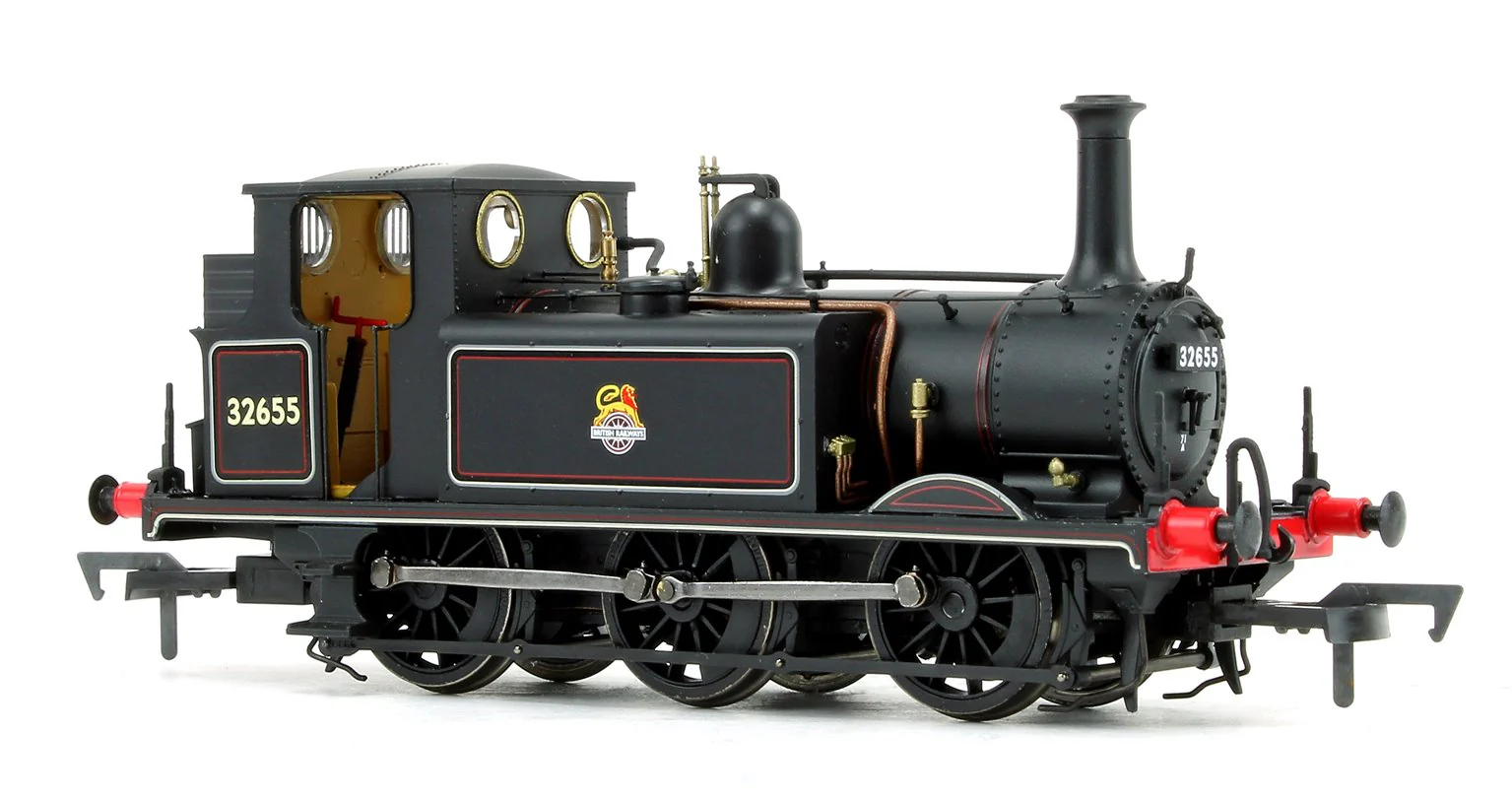 Pre-Owned Stroudley Terrier A1X Class BR Lined Black Early Crest 0-6-0 Tank Locomotive No.32655 DCC Fitted - Image 2