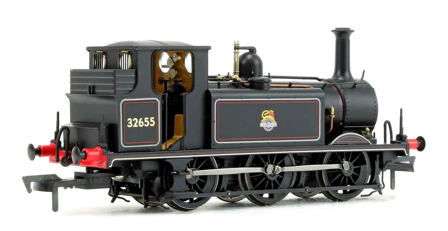 Pre-Owned Stroudley Terrier A1X Class BR Lined Black Early Crest 0-6-0 Tank Locomotive No.32655 DCC Fitted - Image 4