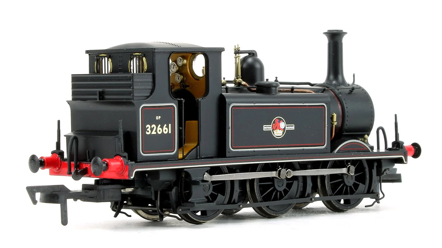 Pre-Owned Stroudley Terrier A1X Class BR Lined Black Late Crest 0-6-0 Tank Locomotive No.32661 - Image 4