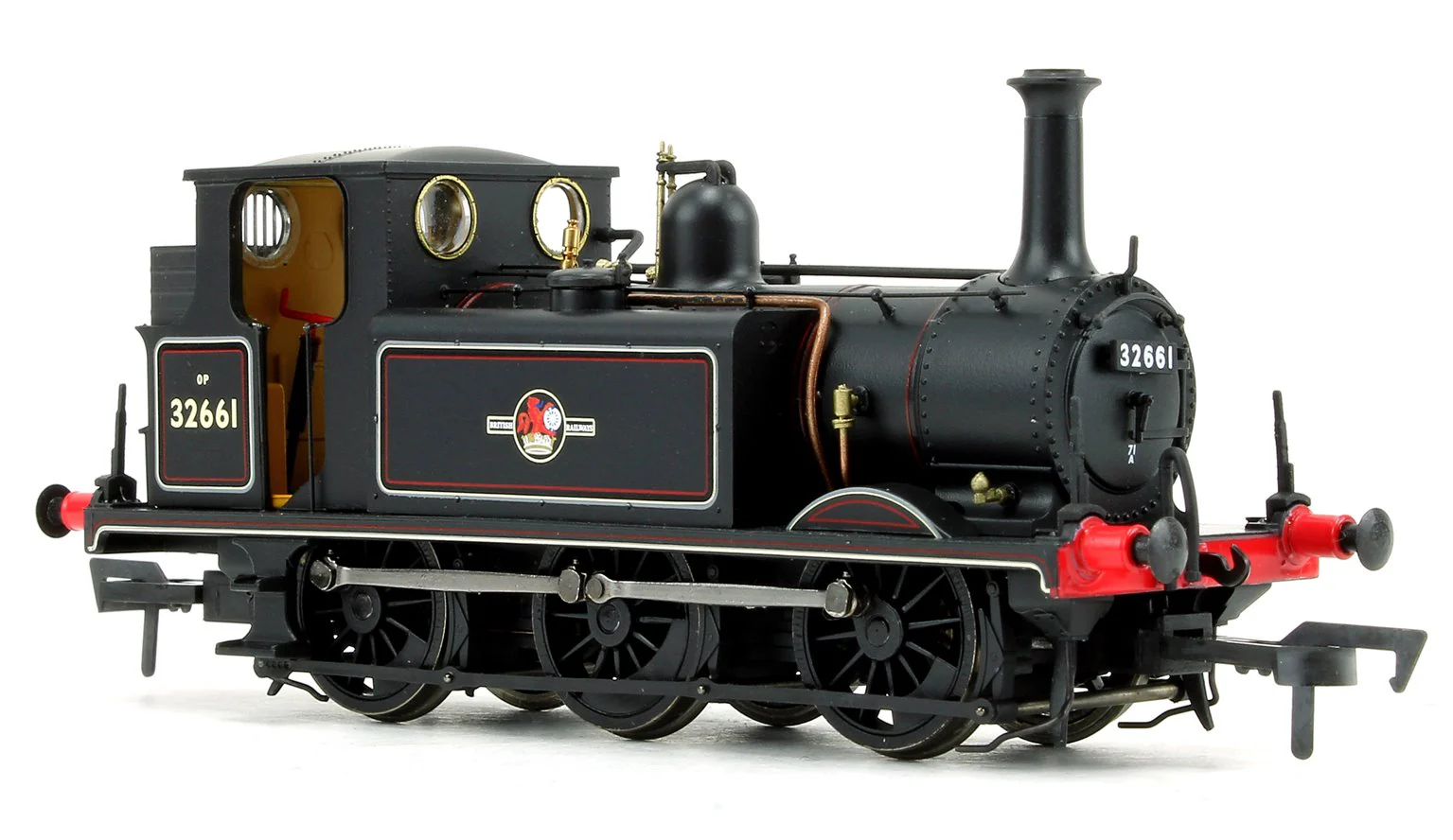 Pre-Owned Stroudley Terrier A1X Class BR Lined Black Late Crest 0-6-0 Tank Locomotive No.32661 DCC Fitted - Image 2