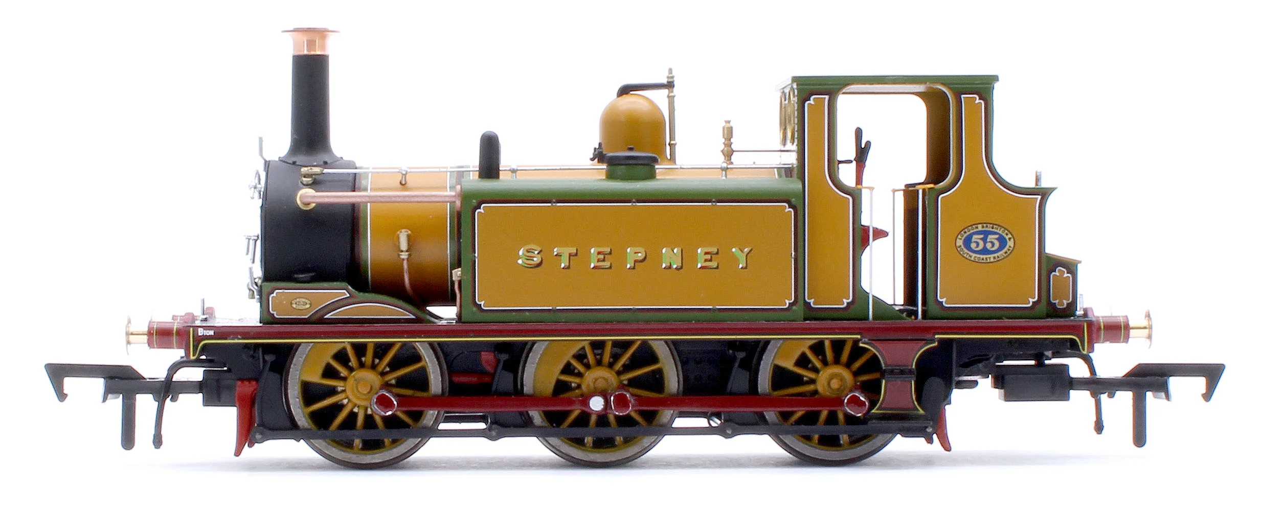 Class A1 Terrier 0-6-0T LBSCR Improved Engine Green 'Stepney' '55' Steam Locomotive - DCC Sound - Image 2