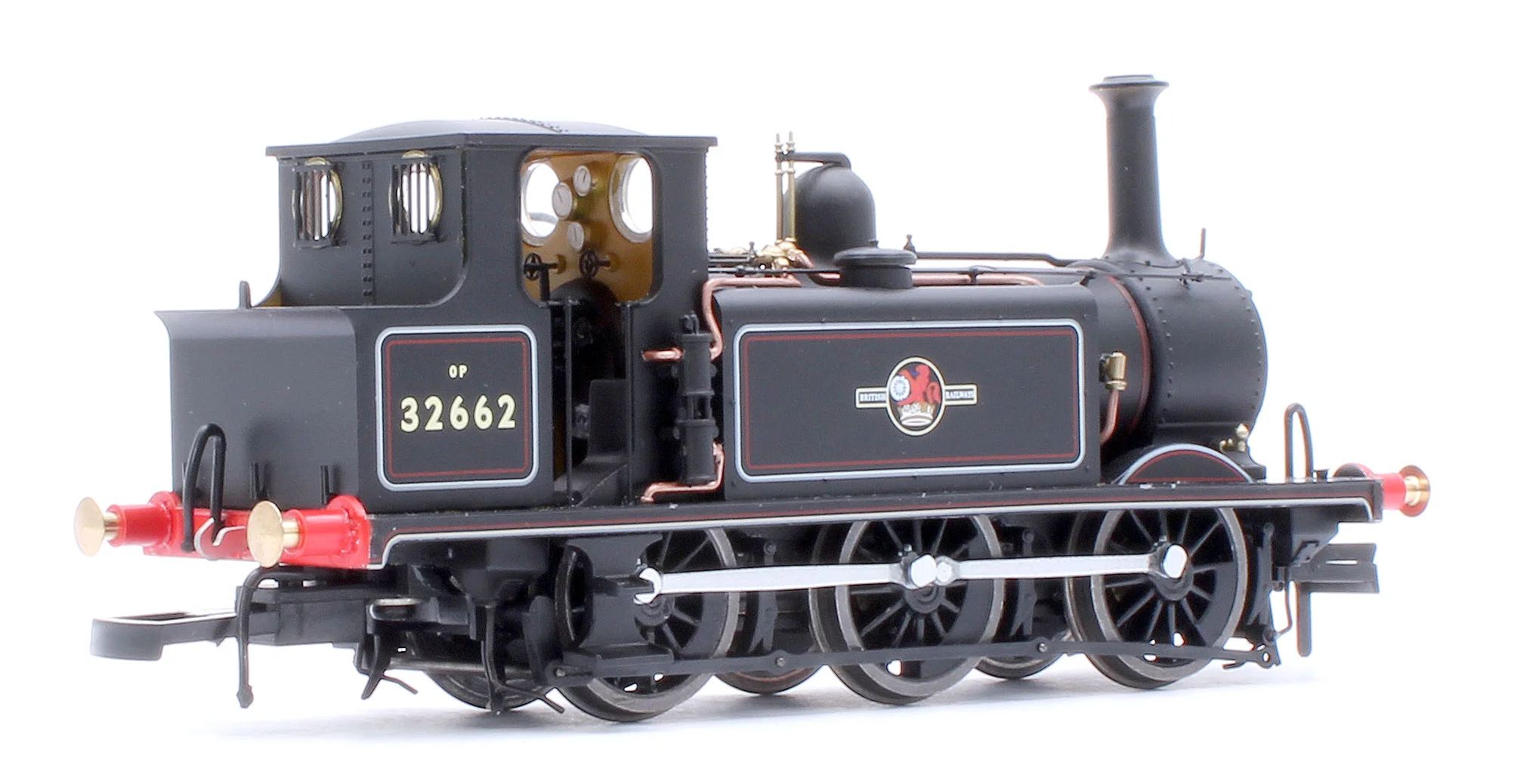 Class A1X Terrier 0-6-0T BR Lined Black Late Crest '32662' Steam Locomotive - Image 4