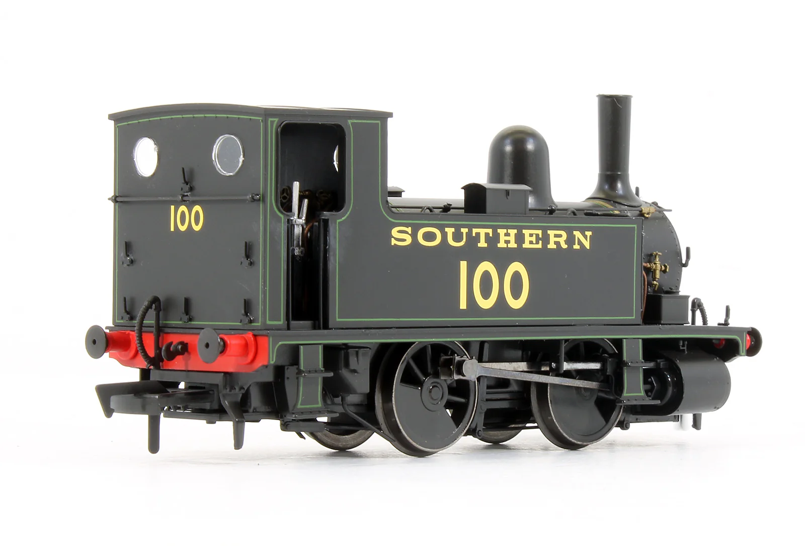 B4 0-4-0T Southern Lined Green '100' Steam Locomotive - Image 2
