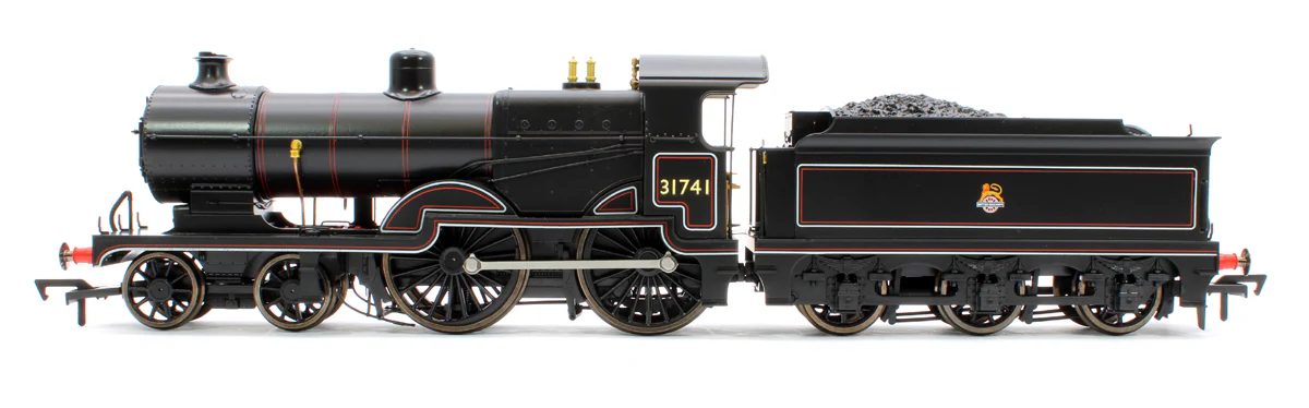 4S-028-004 SECR Maunsell D1 Class BR Black (Early Crest) 4-4-0 Steam Locomotive No.31741 - Image 5