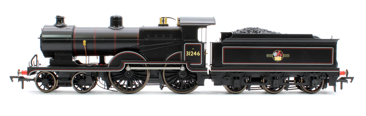 SECR Maunsell D1 Class BR Black (Late Crest) 4-4-0 Steam Locomotive No.31246 (DCC Sound) - Image 5