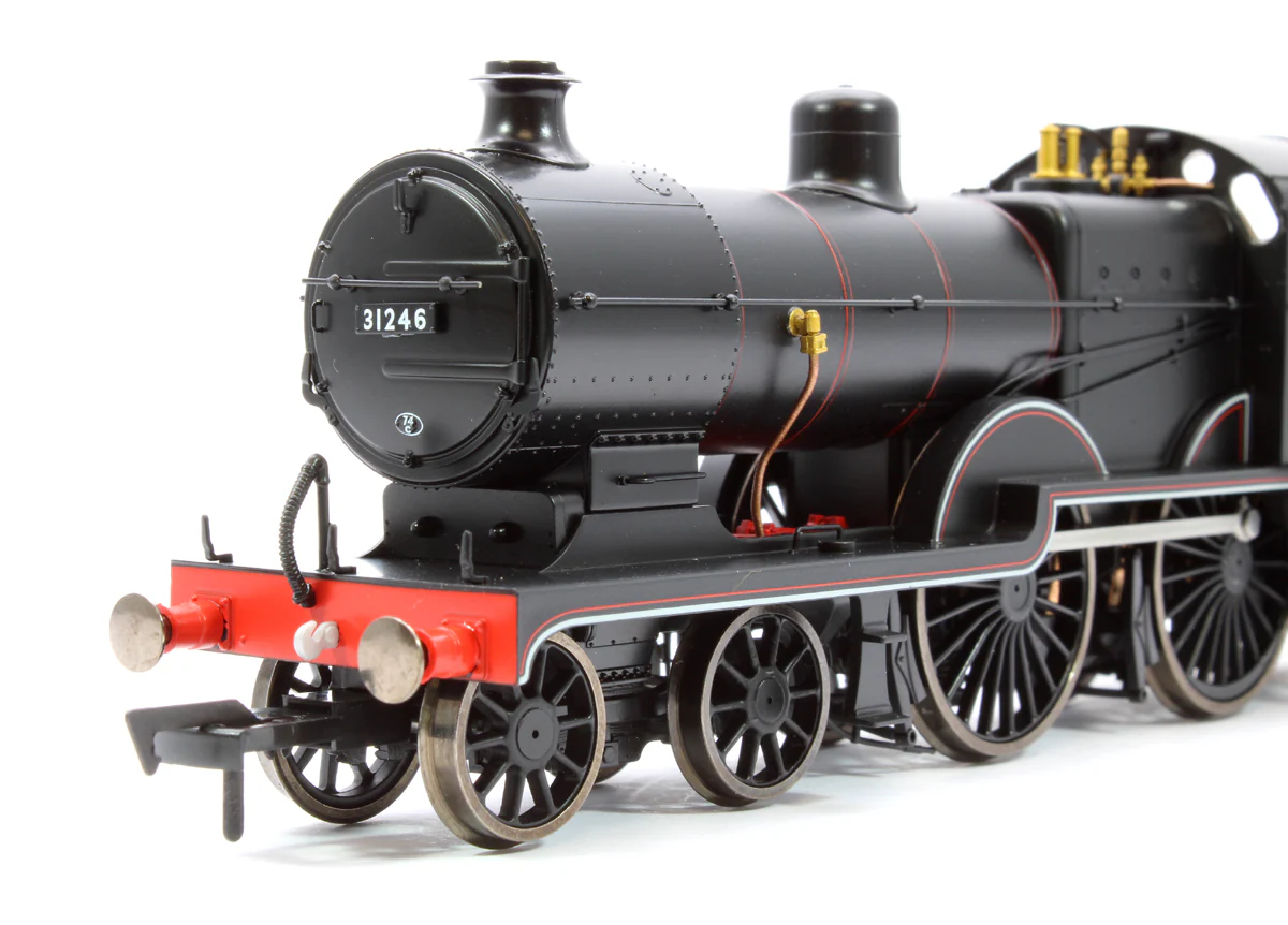 SECR Maunsell D1 Class BR Black (Late Crest) 4-4-0 Steam Locomotive No.31246 (DCC Sound) - Image 8