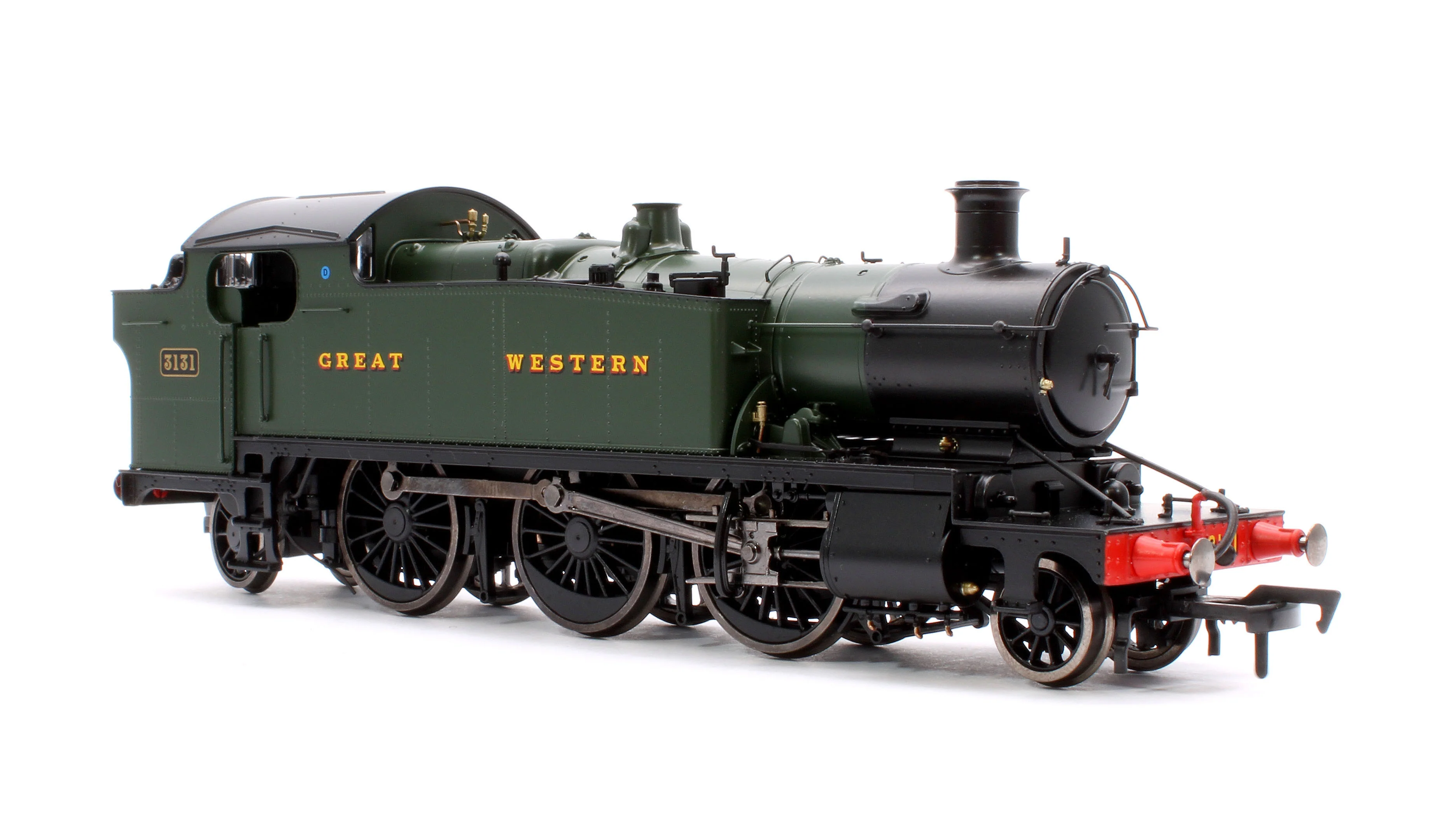 4S-041-009S Large Prairie 3131 GWR Green Great Western Steam Locomotive - DCC Sound - Image 4