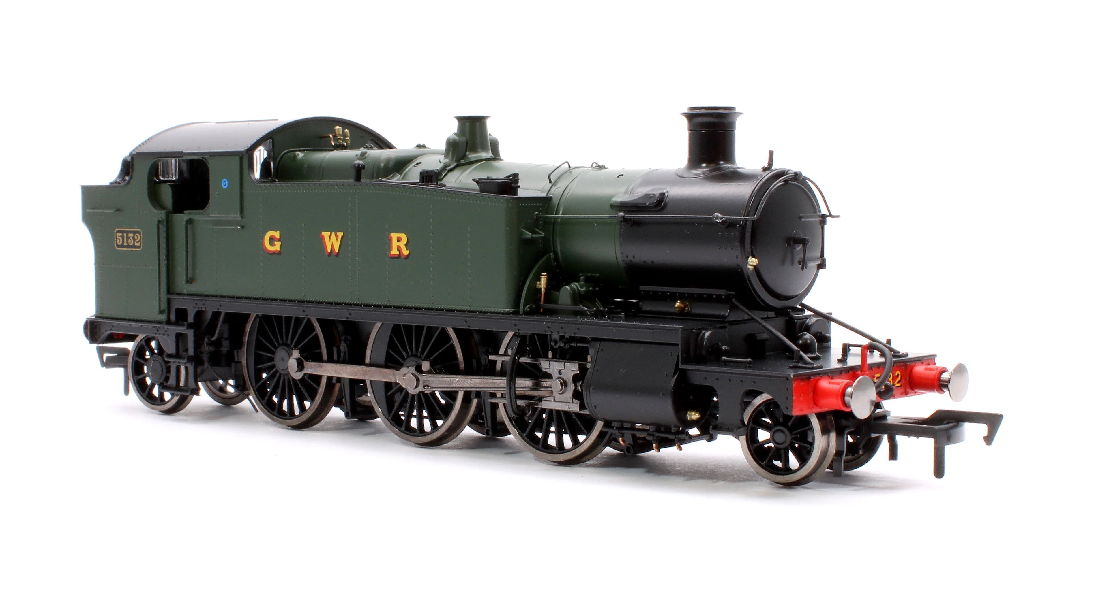 4S-041-011S Large Prairie 5132 GWR Green GWR Steam Locomotive - DCC Sound - Image 4