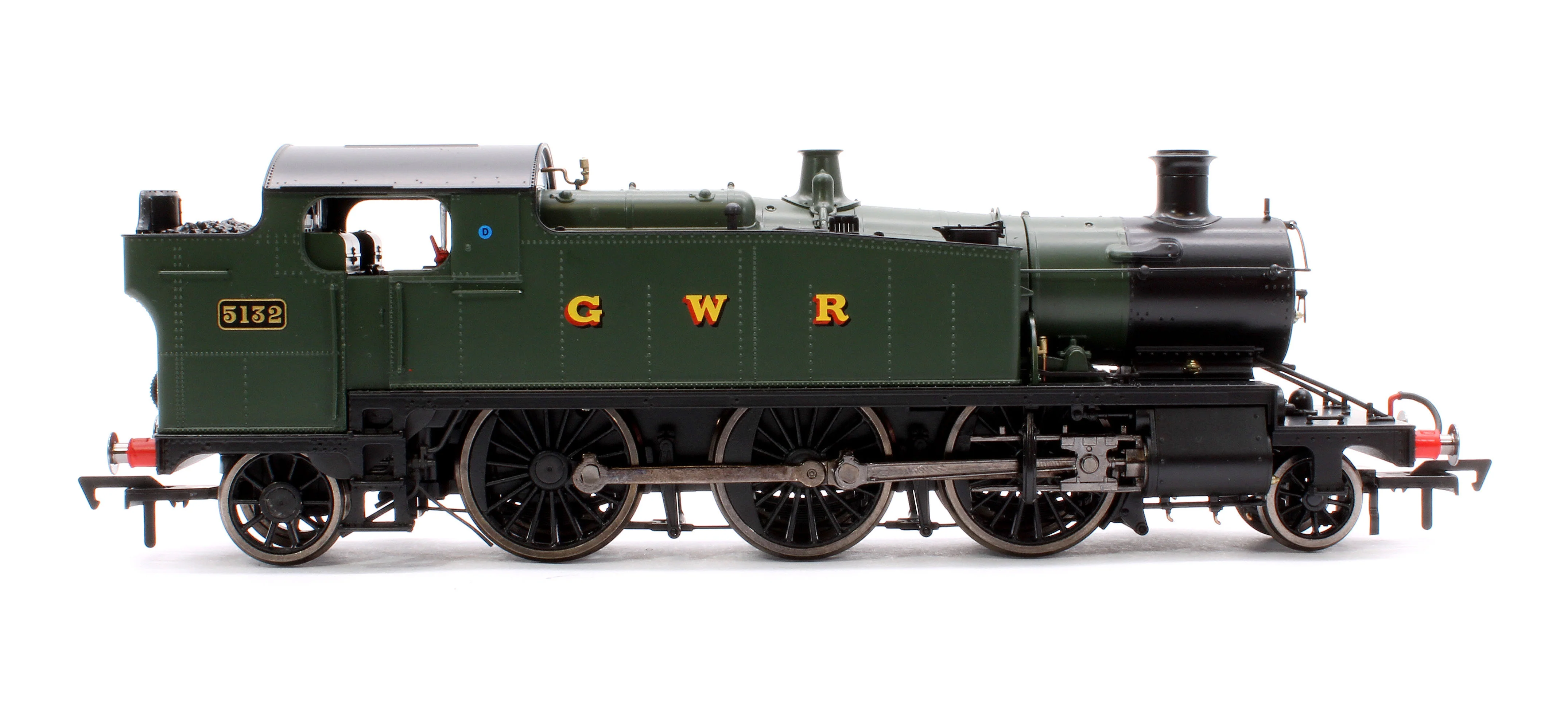 4S-041-011S Large Prairie 5132 GWR Green GWR Steam Locomotive - DCC Sound - Image 6