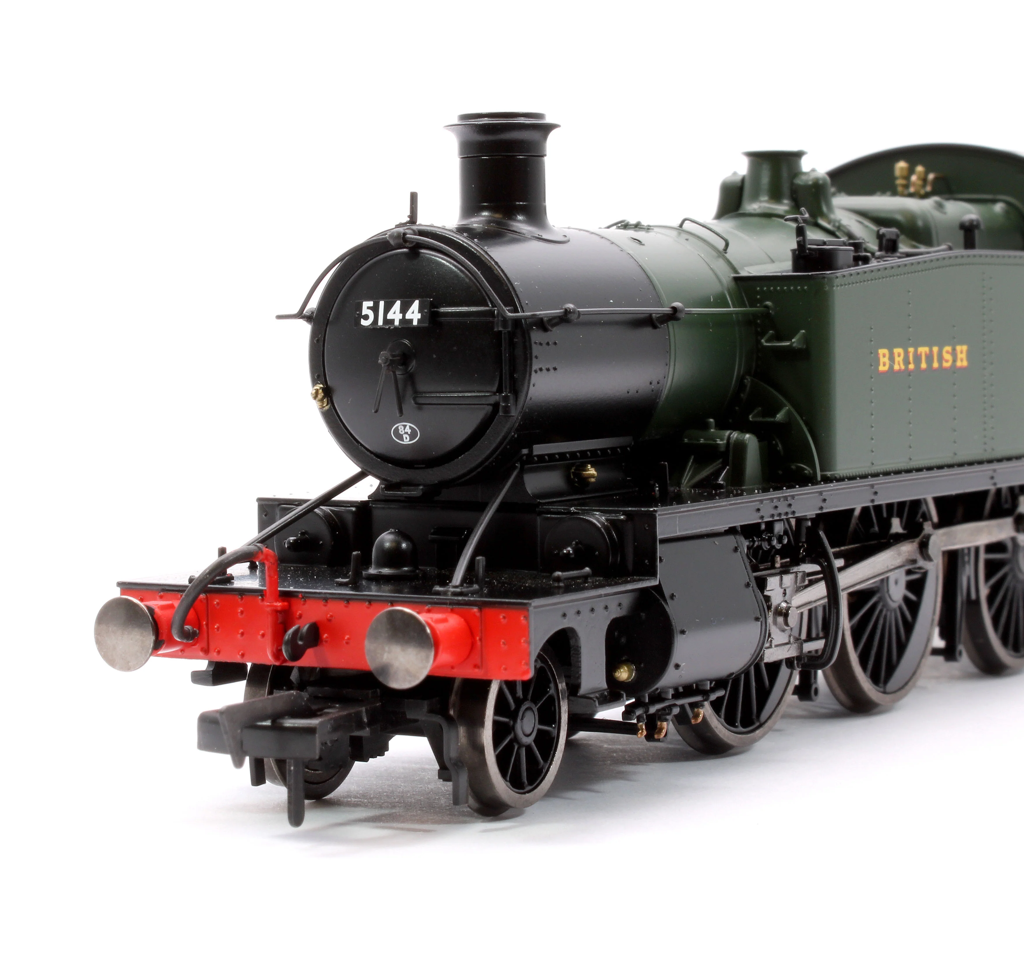 4S-041-012 Large Prairie 5144 GWR Green British Railways Steam Locomotive - Image 7