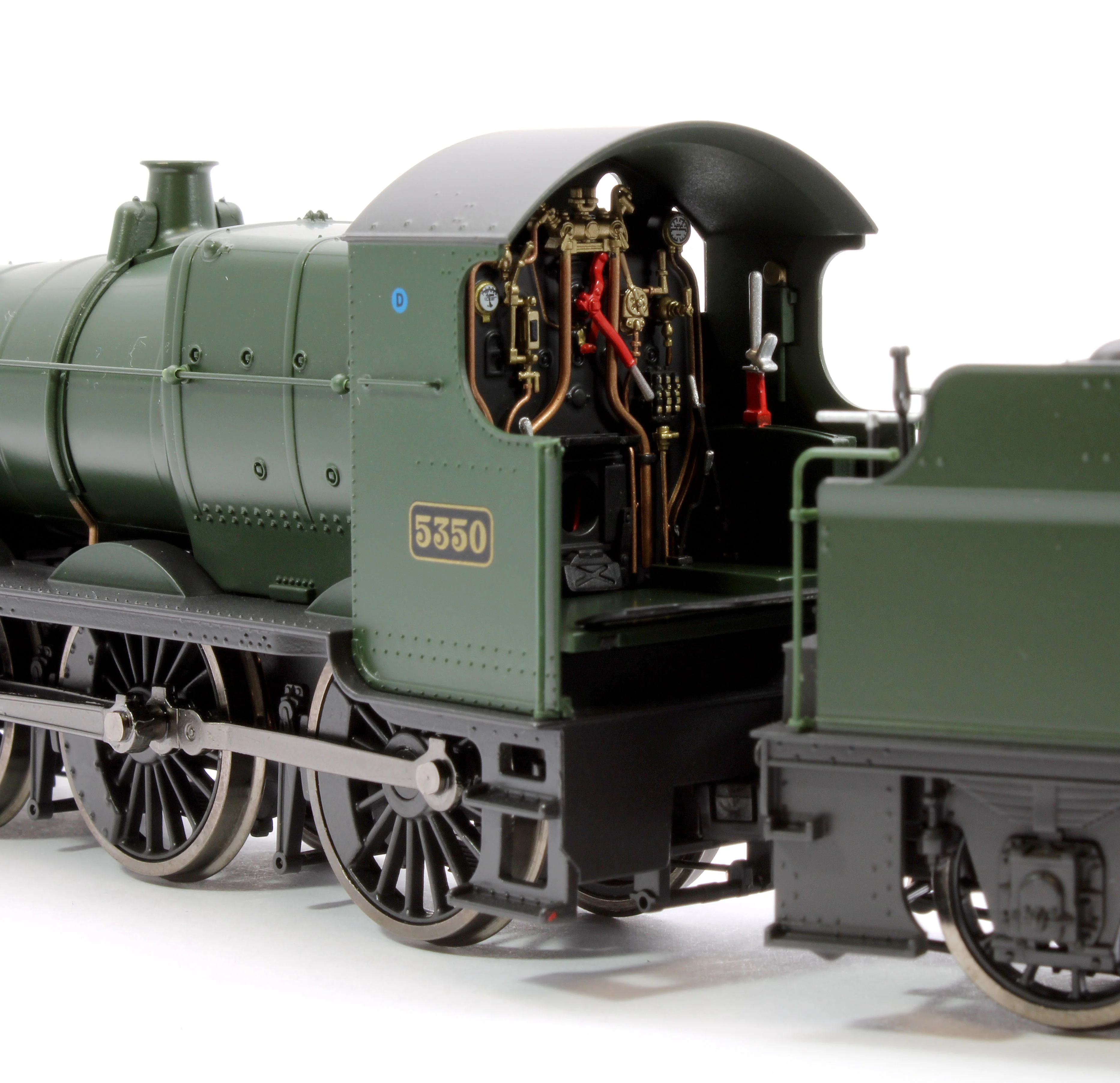 4S-043-010 GWR 43xx 2-6-0 Mogul 5350 Great Western Steam Locomotive - Image 8