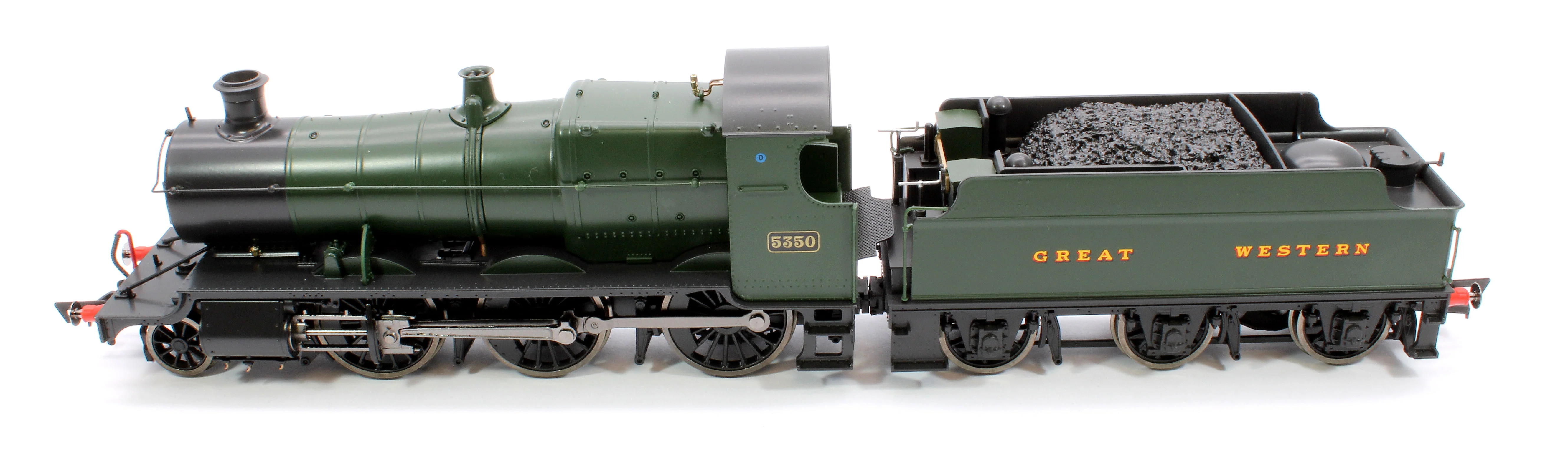 4S-043-010S GWR 43xx 2-6-0 Mogul 5350 Great Western Steam Locomotive - DCC Sound - Image 11