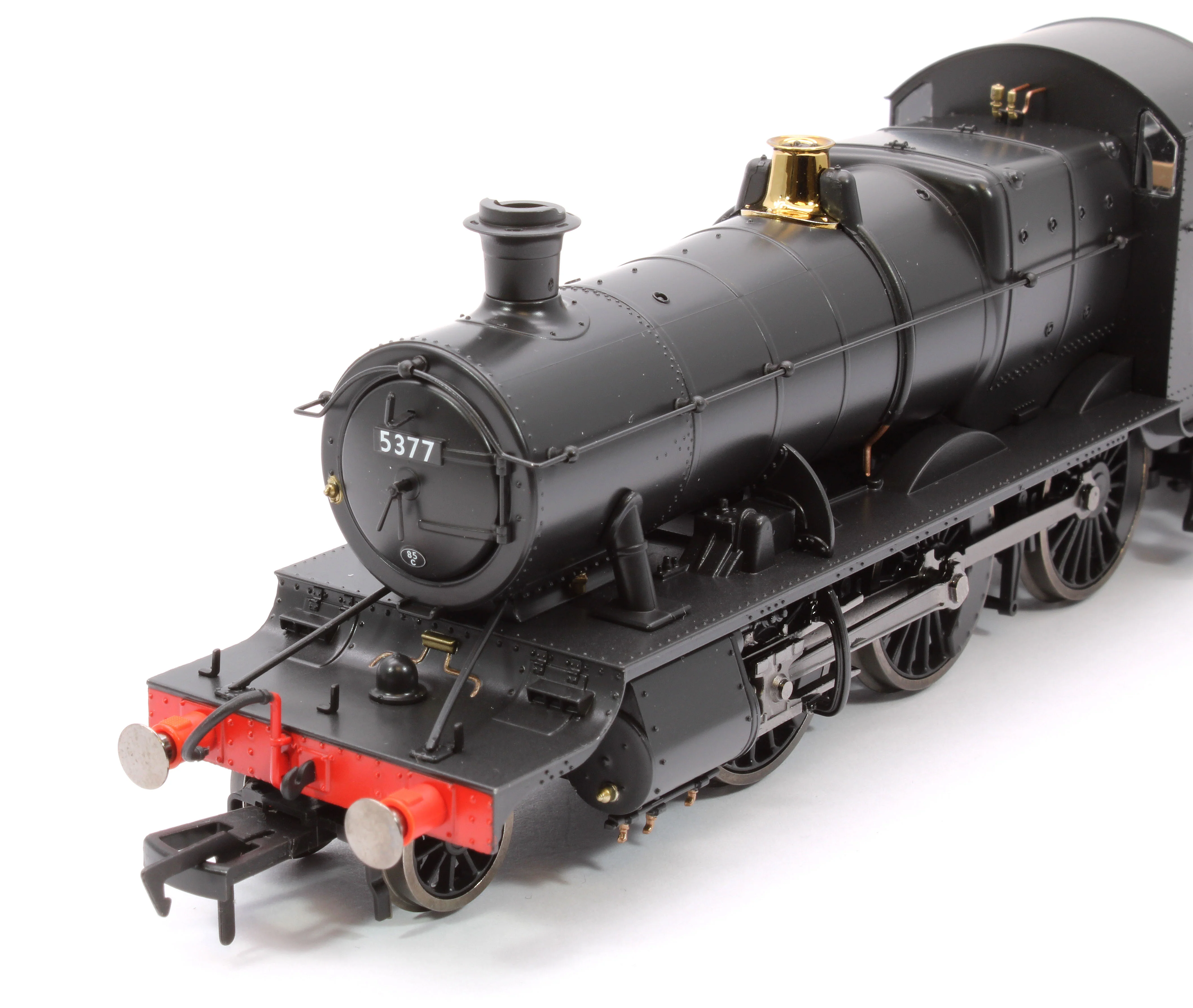 GWR 43xx 2-6-0 Mogul 5377 BR Black Early Crest Steam Locomotive - DCC Fitted - Image 9