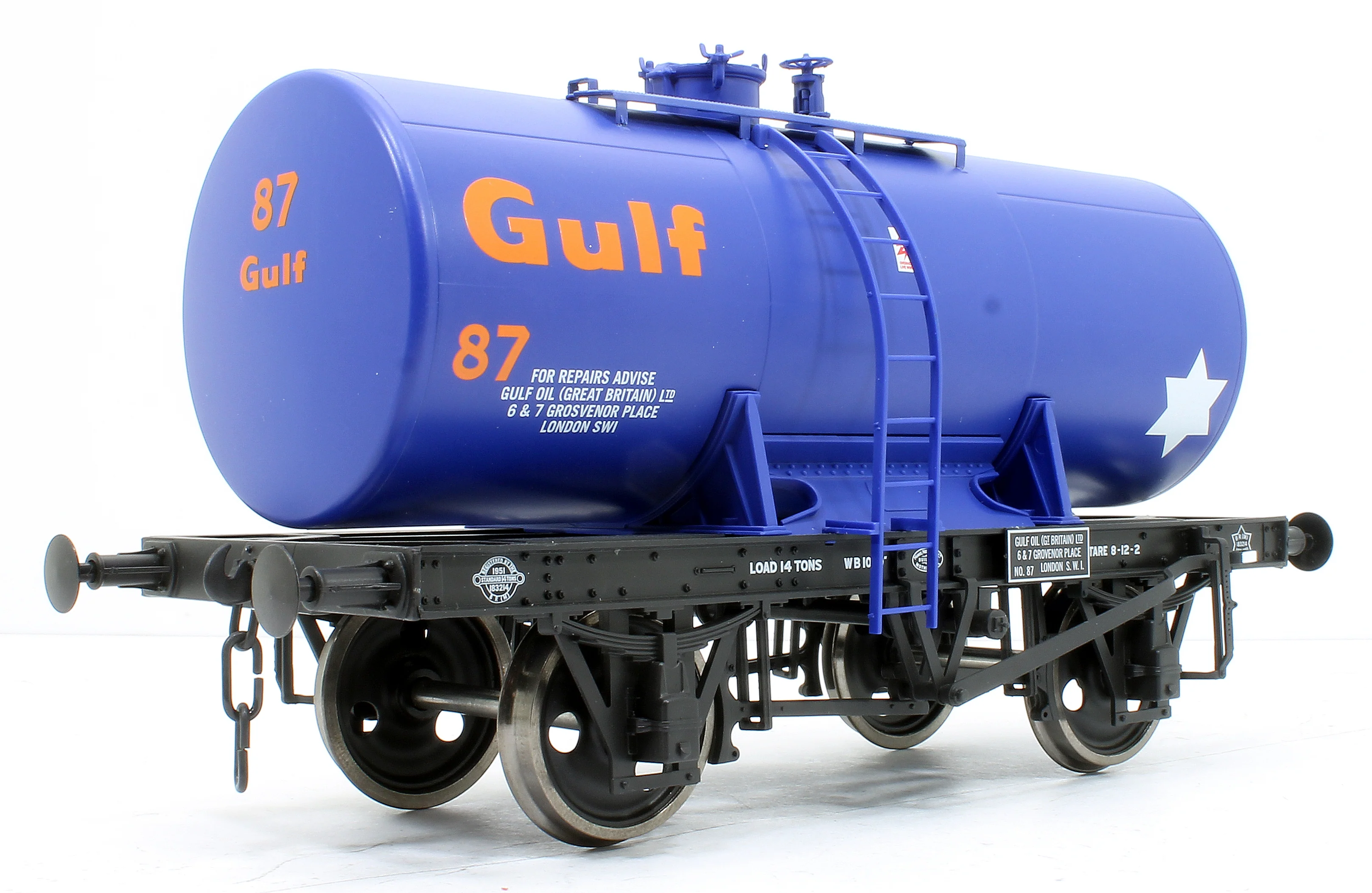 7F-063-004 14T Gulf # 87 Class B Anchor Mounted Tank