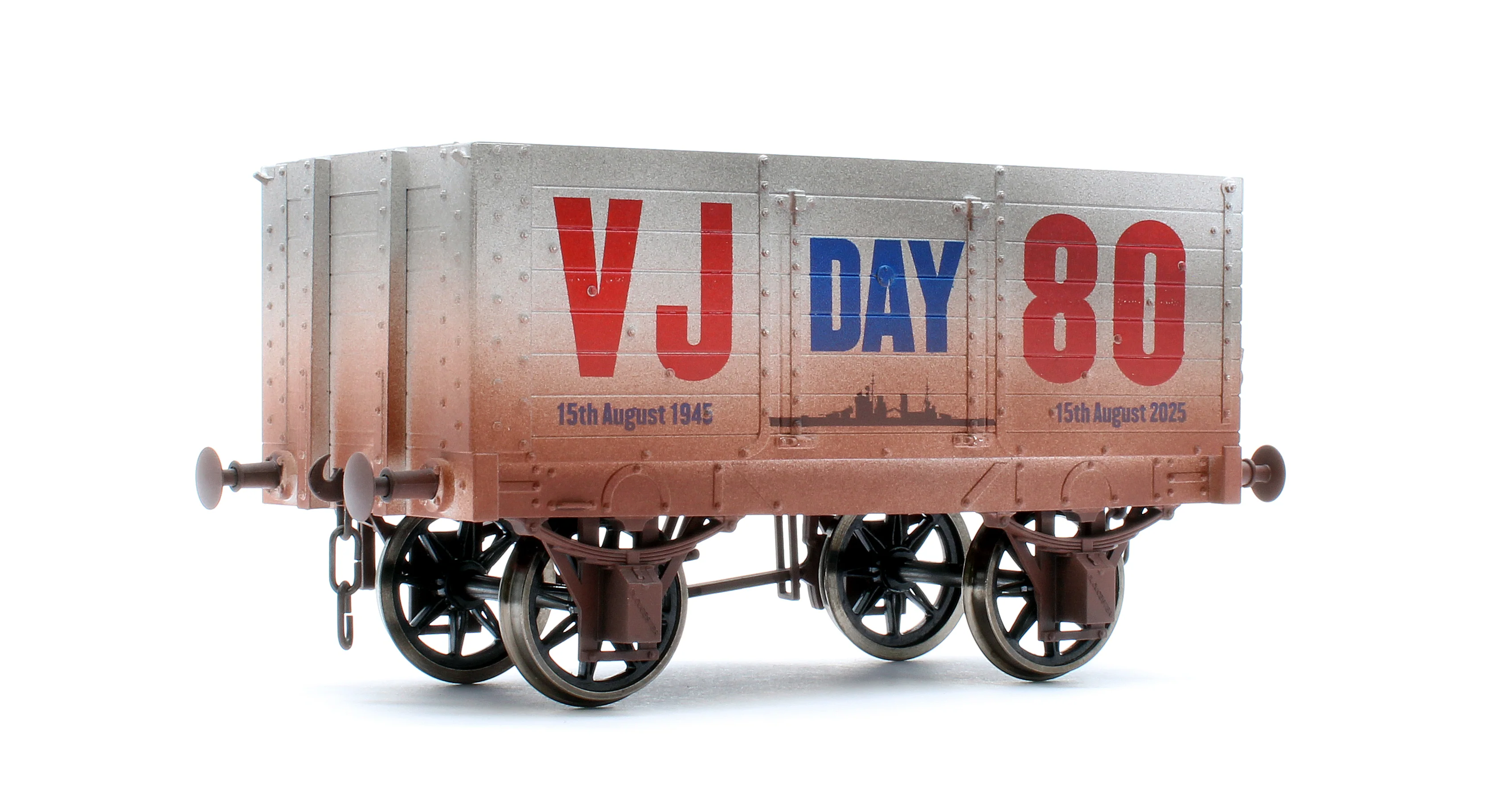 7 Plank 9' W/B VJ Day Navy 80th Anniversary - Weathered - Image 2
