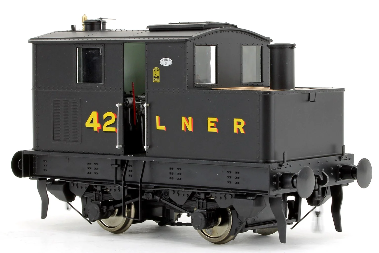 Y3 Sentinel 4wVB No.42 in LNER Black - DCC Sound - Image 2