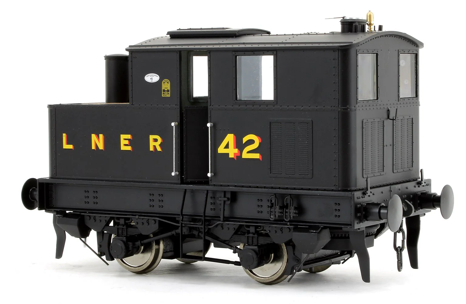 Y3 Sentinel 4wVB No.42 in LNER Black - DCC Sound - Image 4