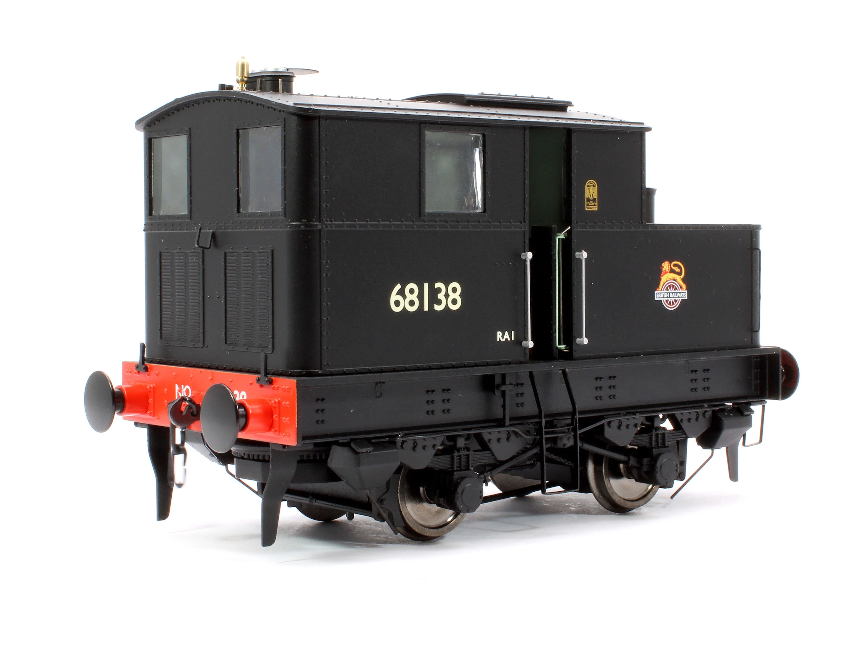 7S-005-008S Sentinel Y1/Y3 BR Early 68138 Steam Locomotive - DCC Sound - Image 3