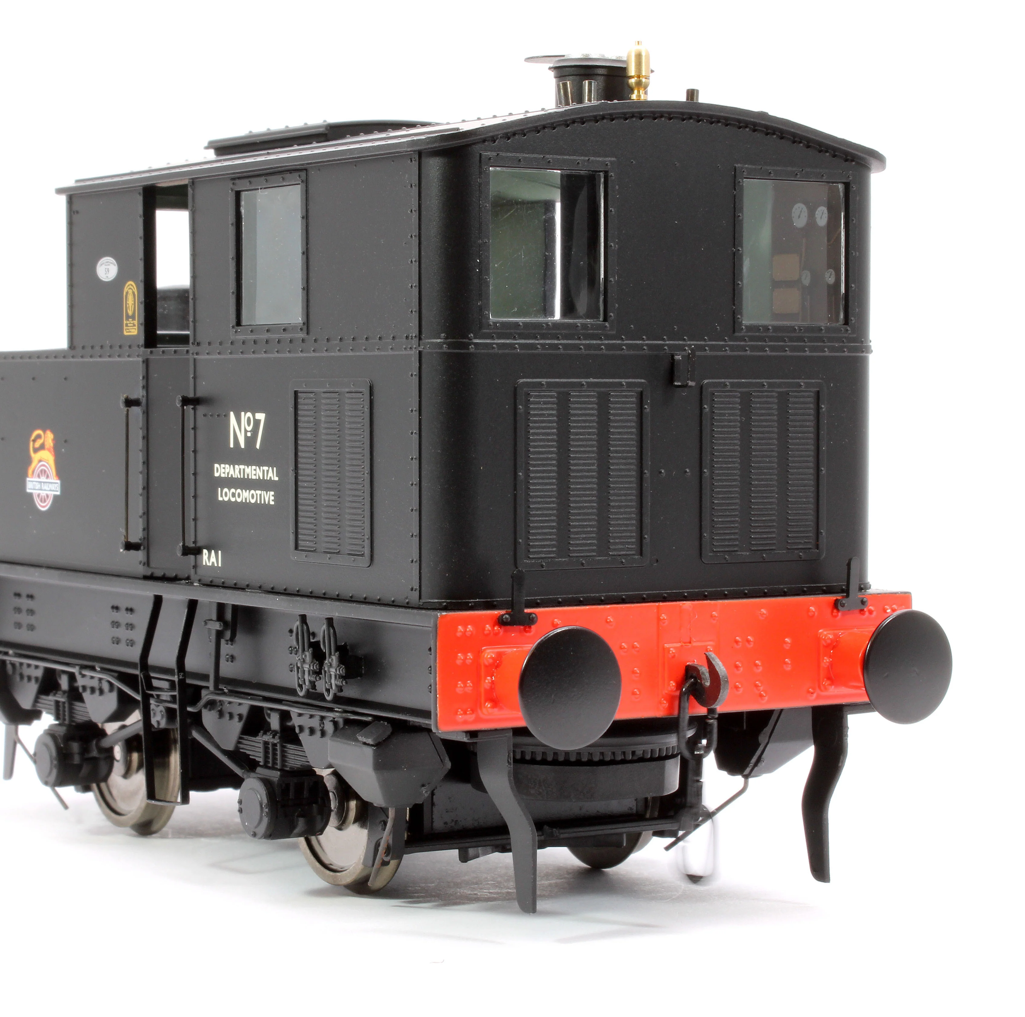 7S-005-012 Sentinel Y1/Y3 BR Early Crest Departmental No 7 Steam Locomotive - Image 7