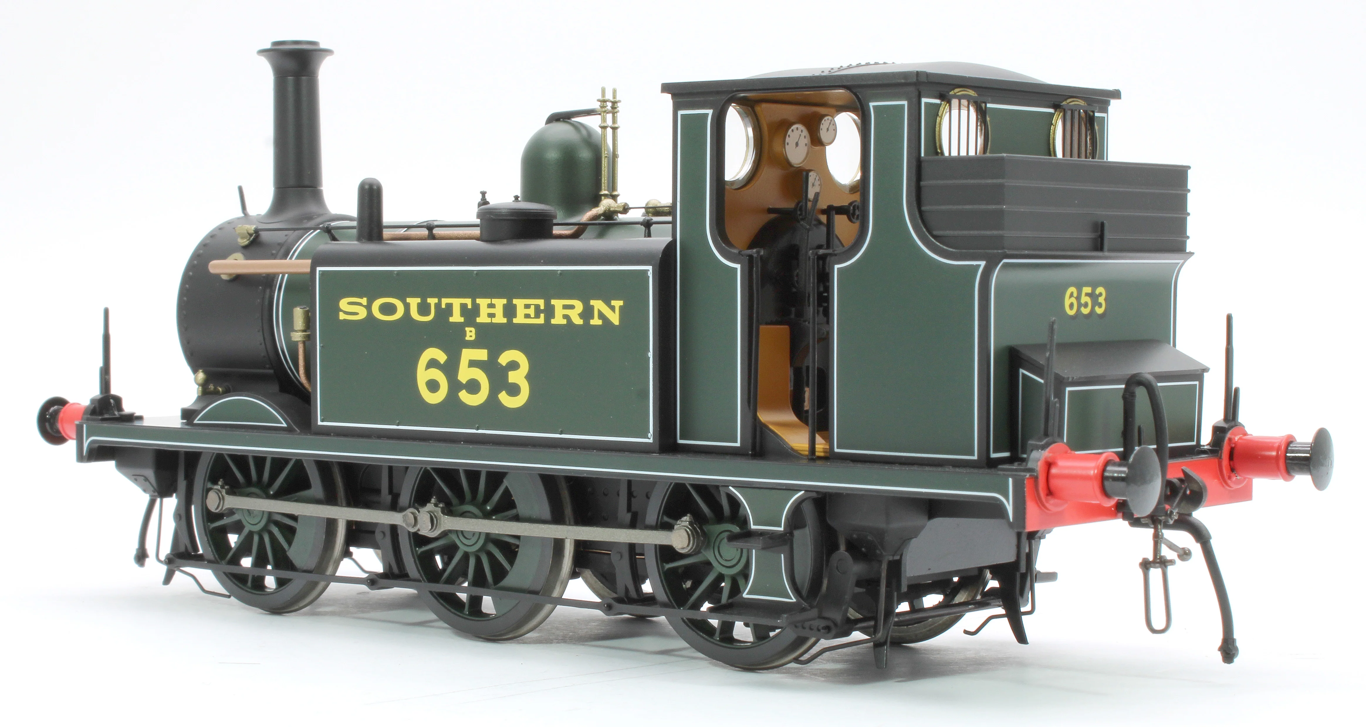 7S-010-019D Terrier A1X Southern Lined Green 0-6-0 Tank Locomotive No.B653 - DCC Fitted - Image 2