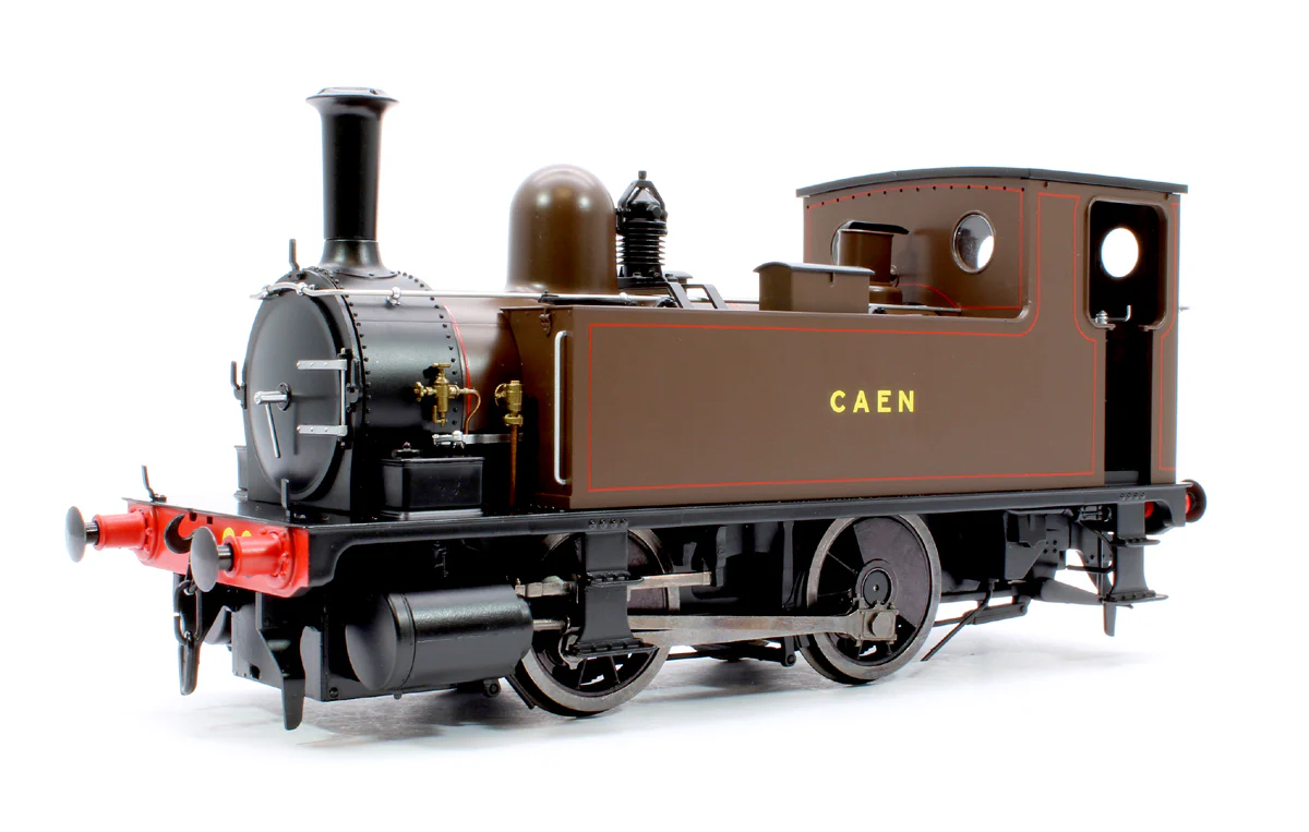7S-018-002S L&SWR B4 0-4-0T Caen Brown 90 - Steam Tank Locomotive - Sound Fitted
