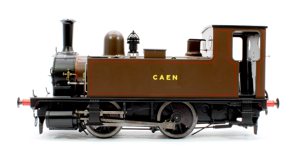 7S-018-002S L&SWR B4 0-4-0T Caen Brown 90 - Steam Tank Locomotive - Sound Fitted - Image 2