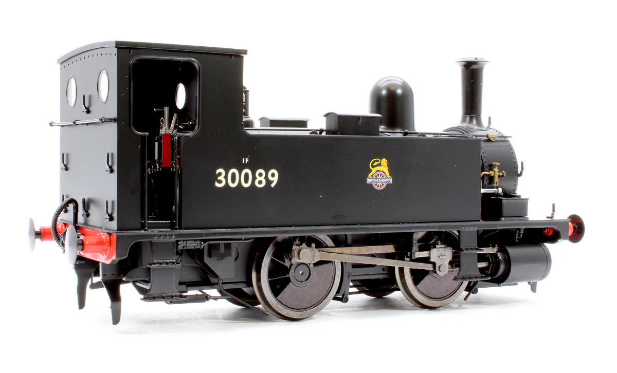 7S-018-004S B4 0-4-0T BR Early Crest 30089 - Steam Tank Locomotive - Sound Fitted - Image 3