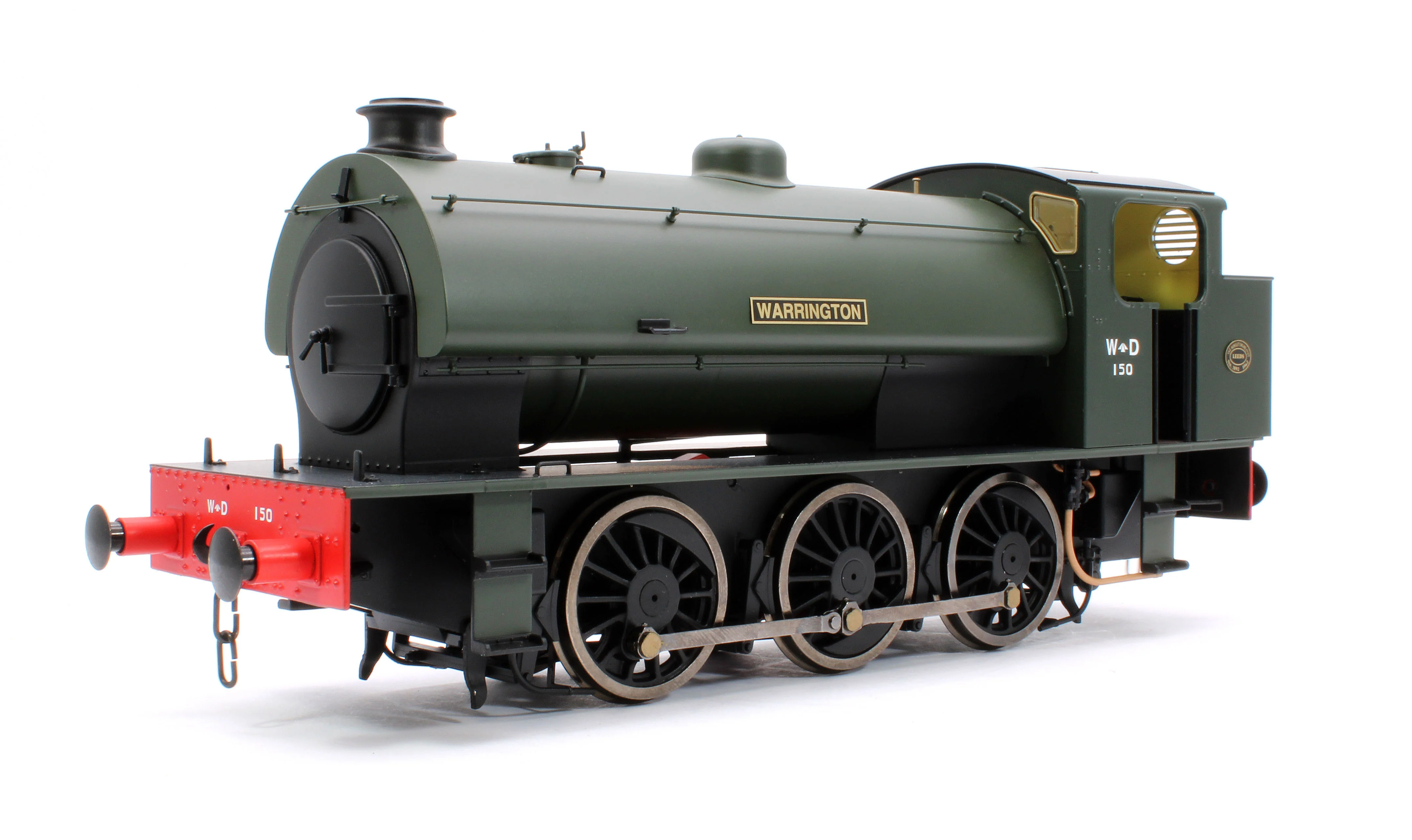 7S-094-RAILS1D J94 Austerity 'Warrington' WD150 War Department Green 0-6-0 Tank Locomotive - DCC Fitted