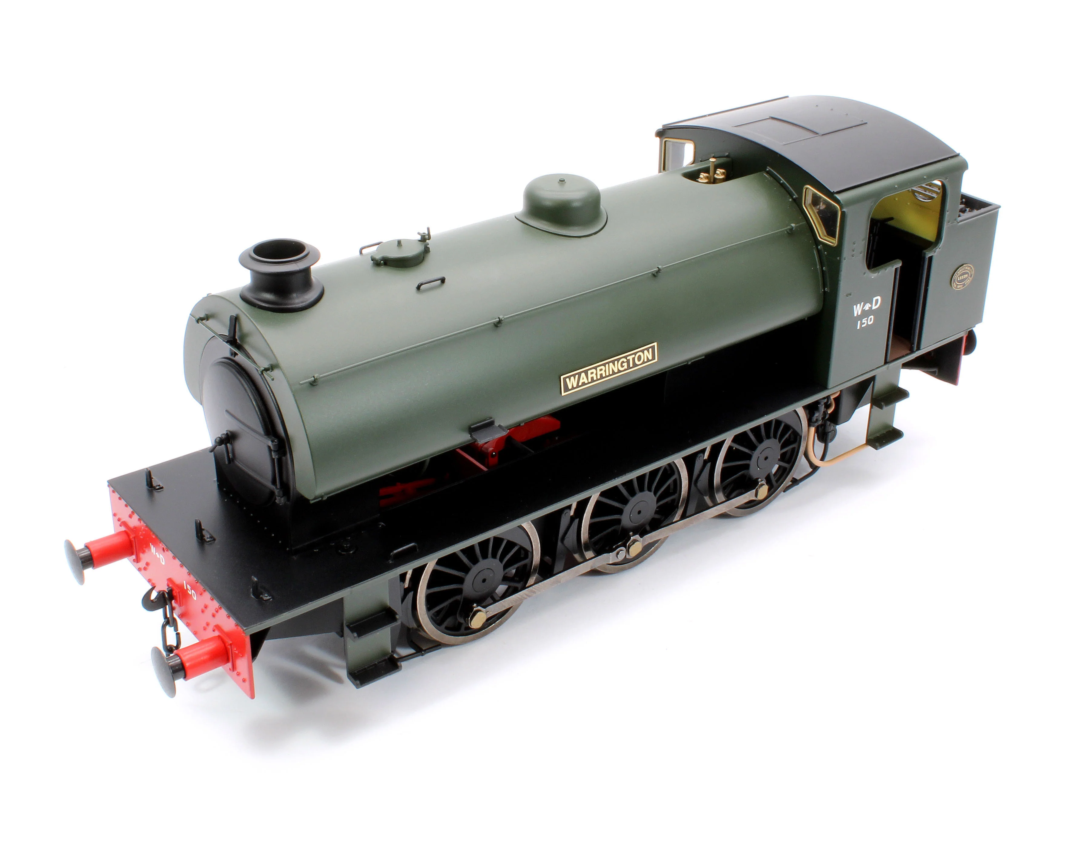 7S-094-RAILS1D J94 Austerity 'Warrington' WD150 War Department Green 0-6-0 Tank Locomotive - DCC Fitted - Image 10