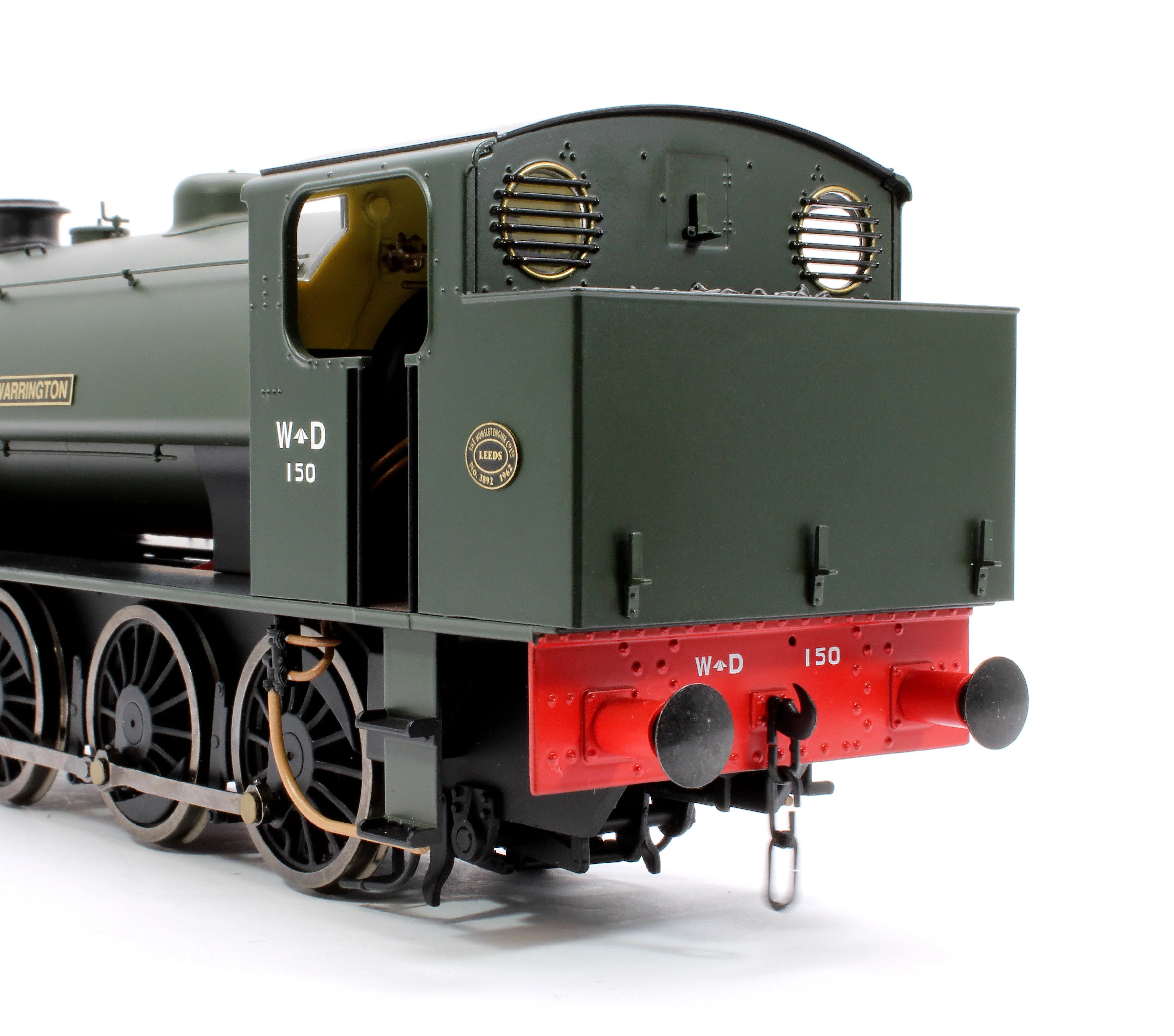 7S-094-RAILS1D J94 Austerity 'Warrington' WD150 War Department Green 0-6-0 Tank Locomotive - DCC Fitted - Image 9