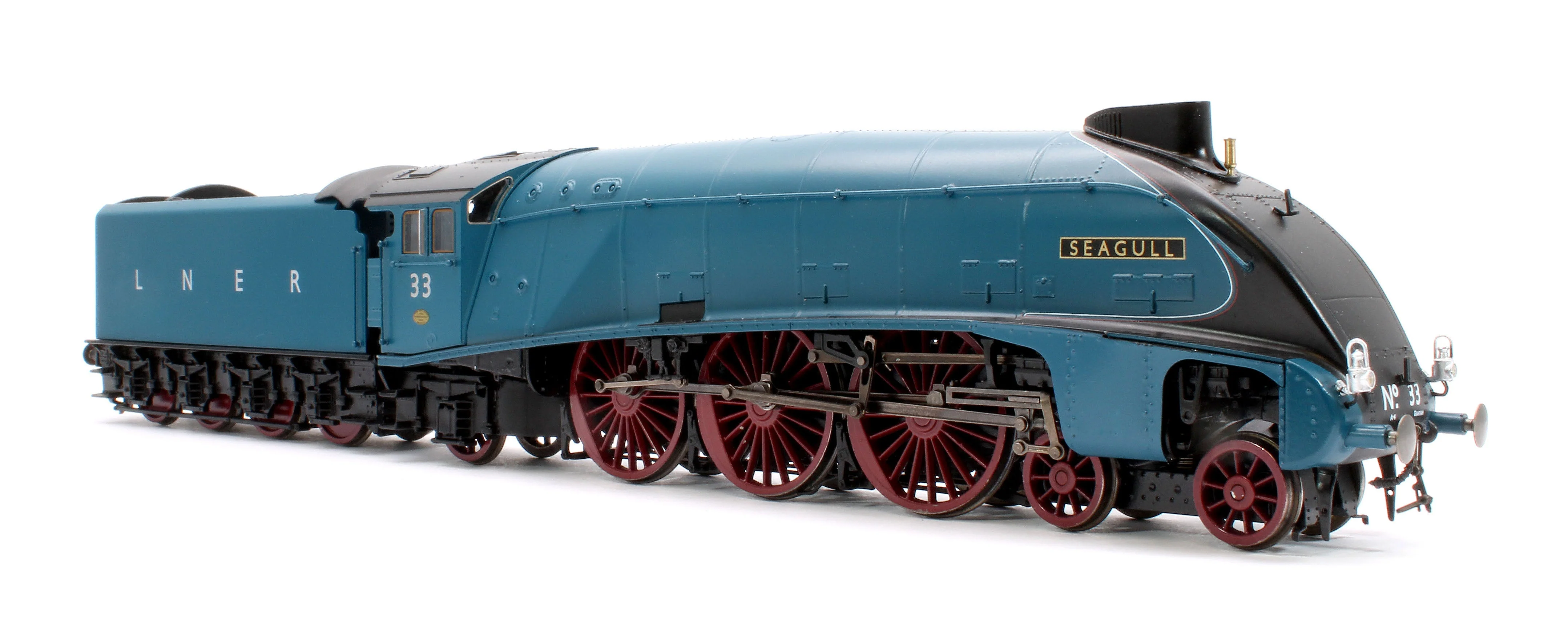 Pre-Owned BL-001-010 Black Label Class A4 Seagull LNER Garter Blue Unvalanced 4-6-2 No.33 Steam Locomotive - DCC Sound & Smoke - Image 5