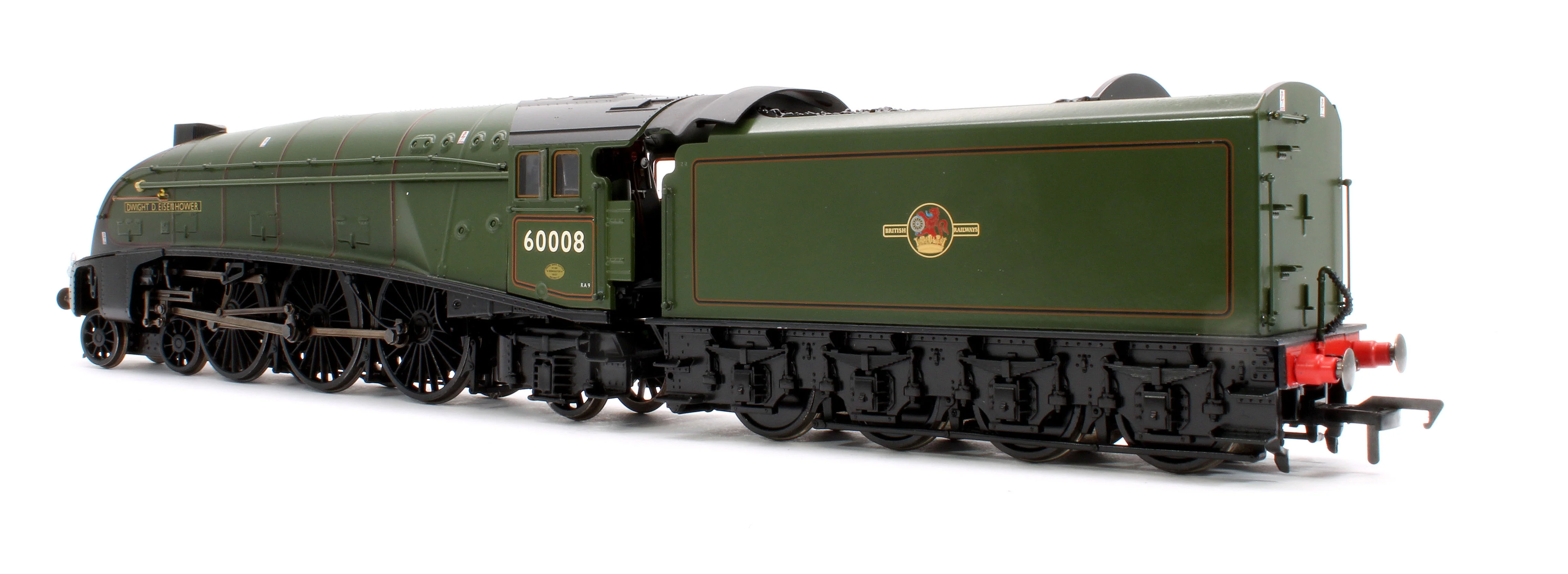 BL-001-014 Black Label Class A4 Dwight D. Eisenhower BR Green (Late Crest) Unvalanced 4-6-2 No.60008 Steam Locomotive - DCC Sound & Smoke - Image 3