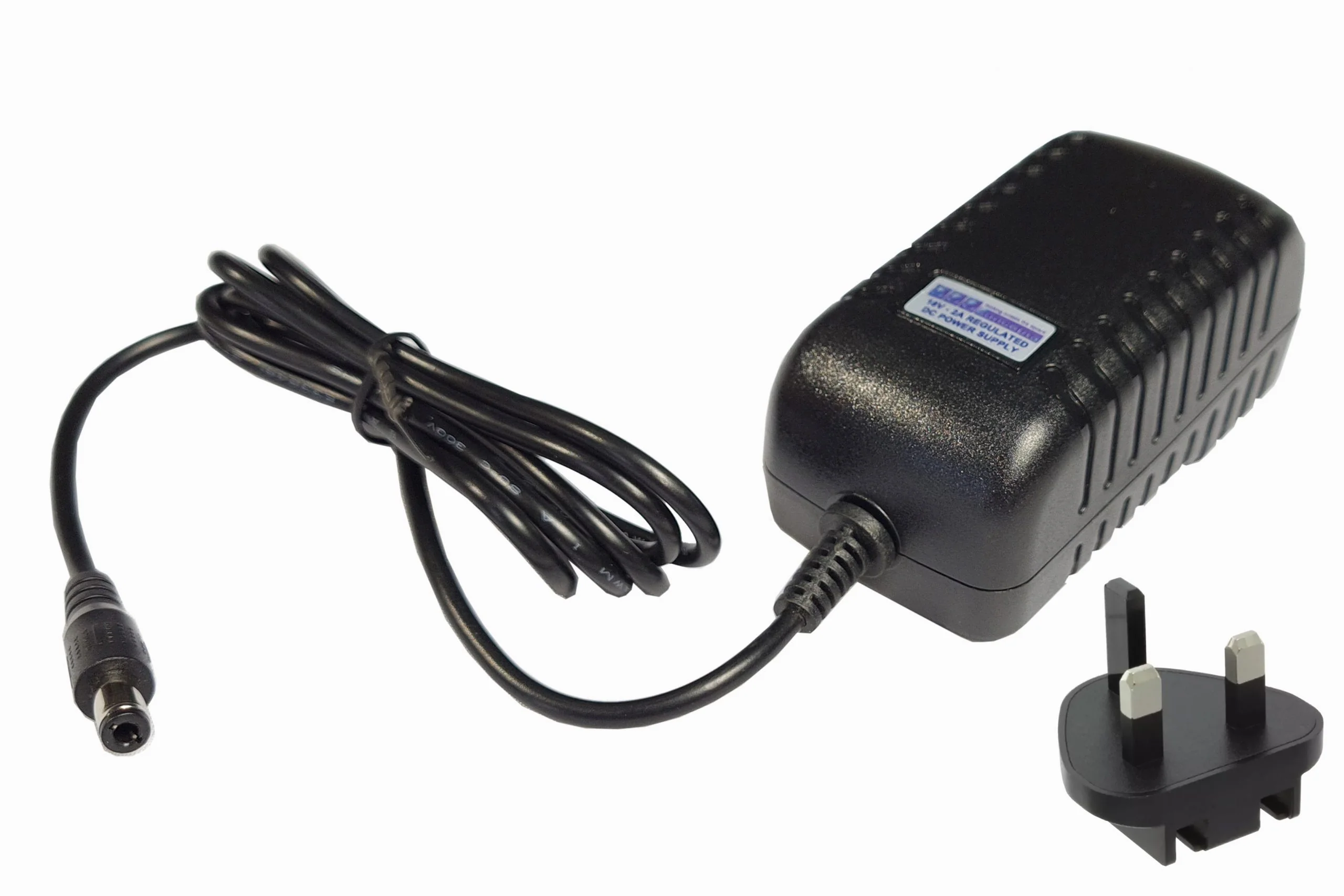 DCP-12.3.UK 12V DC, 3A (UK) Super-high reliability power supply for DC/DCC systems – 2.5mm DC plug