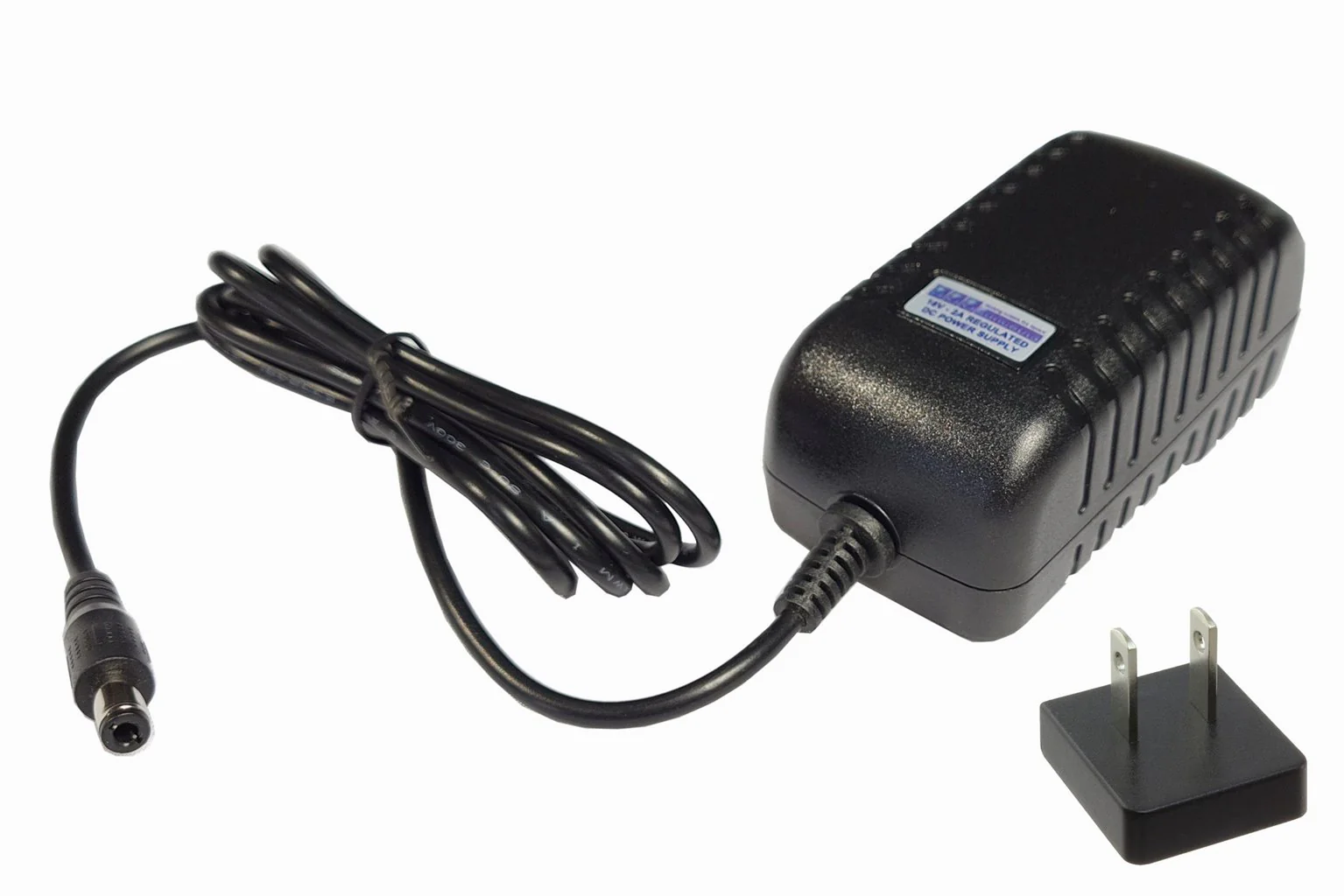 DCP-18.2.US 18V DC, 2A (US) Super-high reliability power supply for DC/DCC systems ā 2.5mm DC plug
