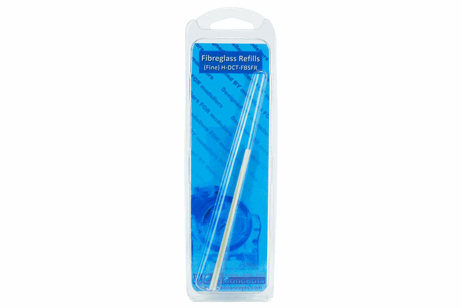 DCT-FBSFR Fibreglass Brush Refills Fine (5 Pack) - Image 2