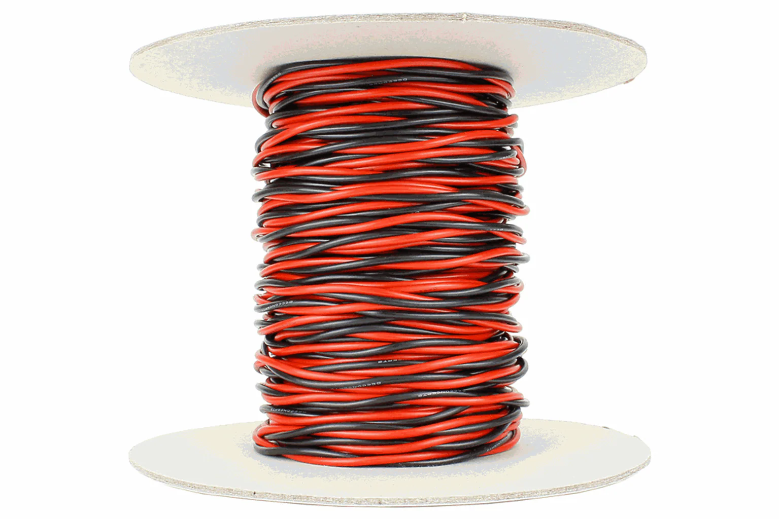 DCW-TW25-1.5 Twisted Bus Wire 25m of 1.5mm (15g) Twin Red/Black