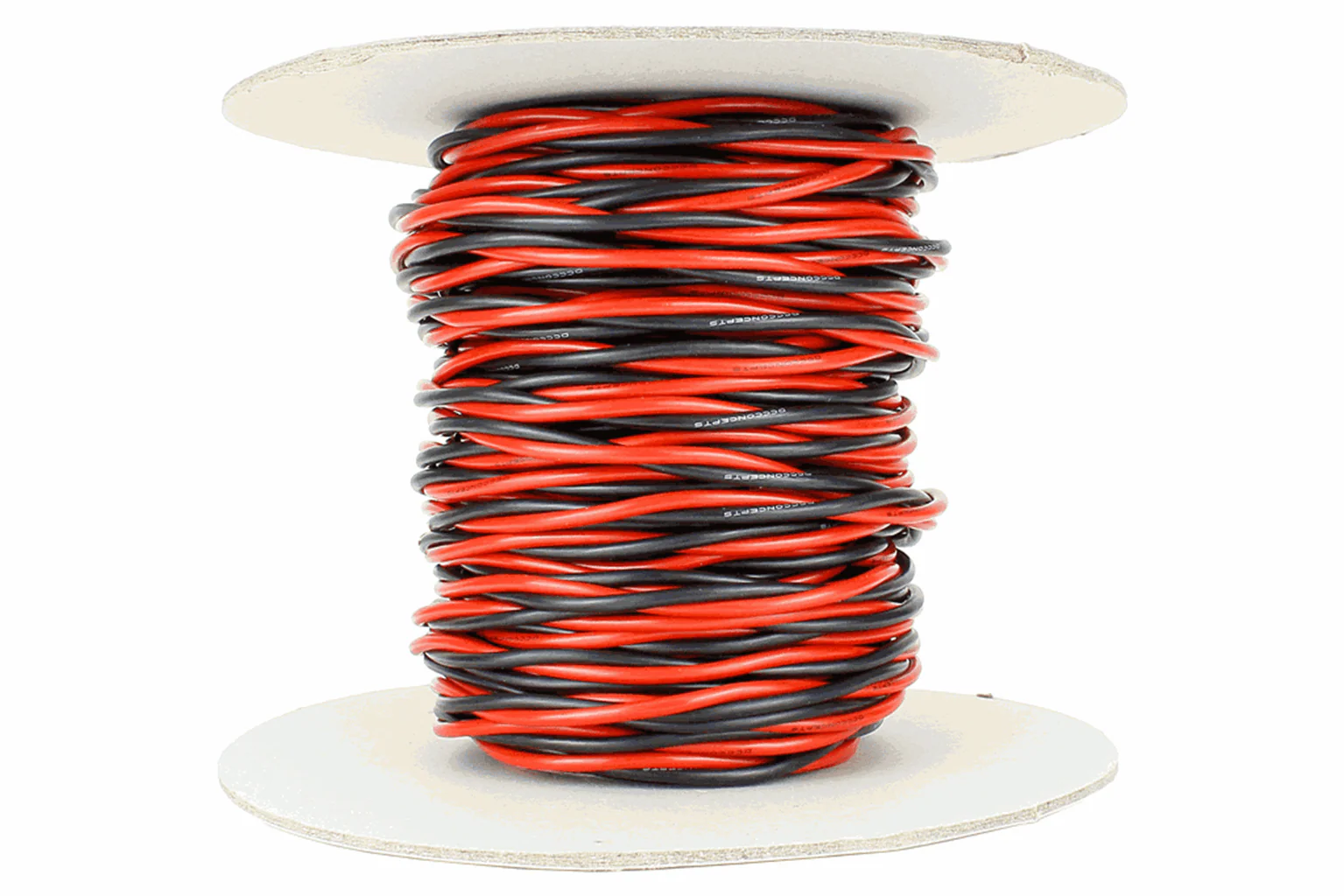 DCW-TW25-2.5 Twisted Bus Wire 25m of 2.5mm (13g) Twin Red/Black