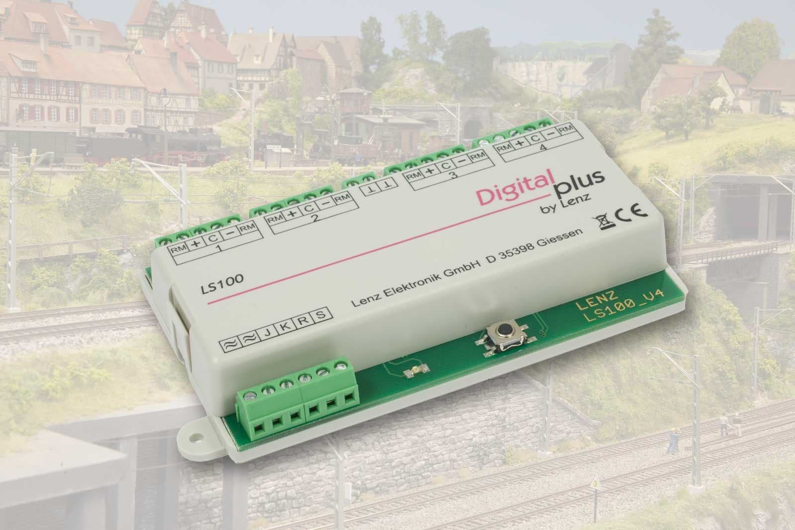11101 LS101 Accessory decoder for 4 turnouts with feedback