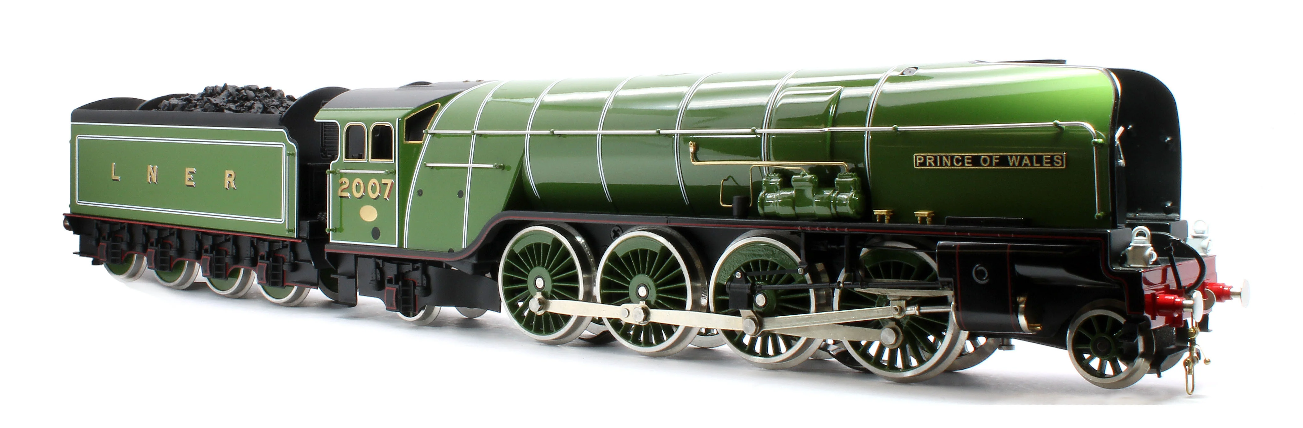 E/36-A1-PW P2 Class Non-Streamlined "Prince of Wales" 2-8-2 LNER Lined Apple Green No. 2007 Steam Locomotive - Image 4