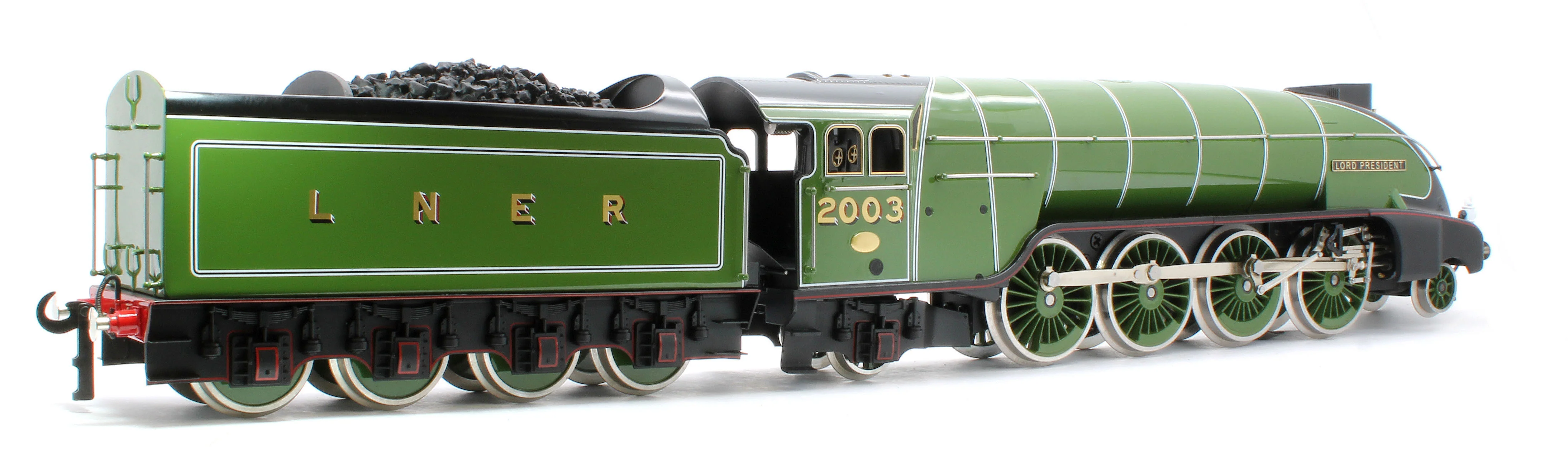 E/36-B1-LP P2 Class Streamlined "Lord President" 2-8-2 LNER Lined Apple Green No. 2003 Steam Locomotive - Image 3