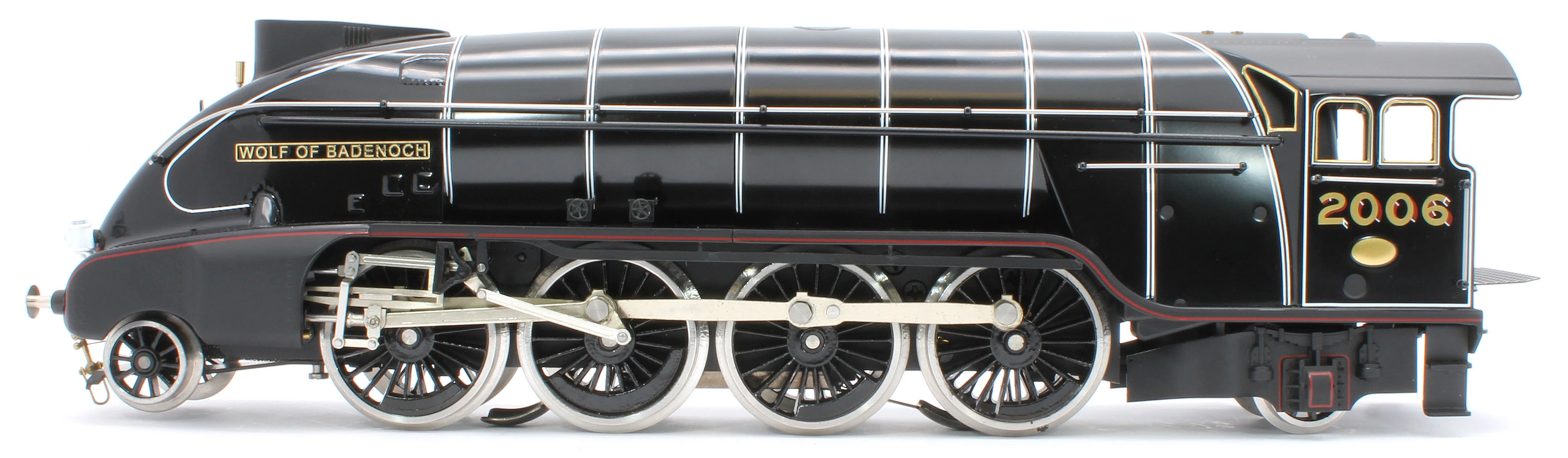 E/36-B4-WB P2 Class Streamlined "Wolf of Badenoch" 2-8-2 LNER Lined Gloss Black No. 2006 Steam Locomotive - Image 5