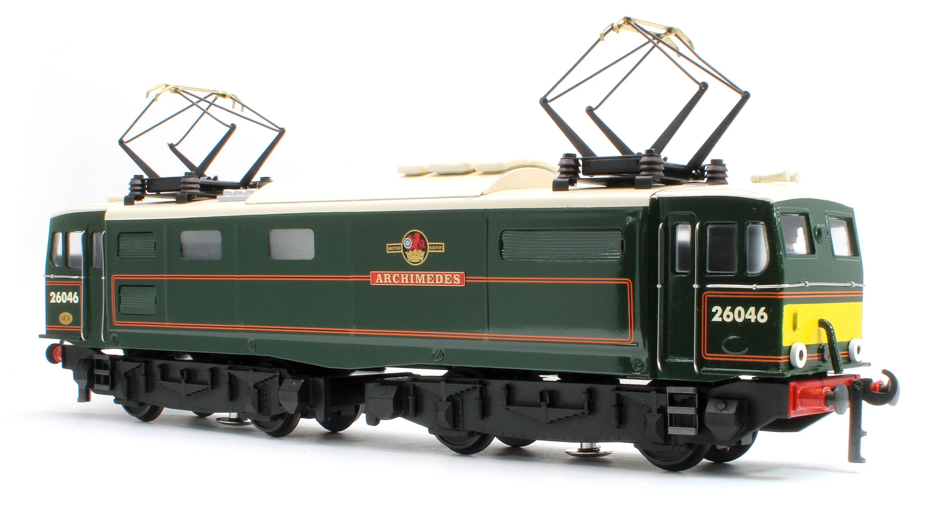 E/49-B4 "EM1" BR Class 76 "Archimedes" (Post 1956) Lined Gloss Green with Small Yellow Ends No.E26046 Electric Locomotive - Image 5