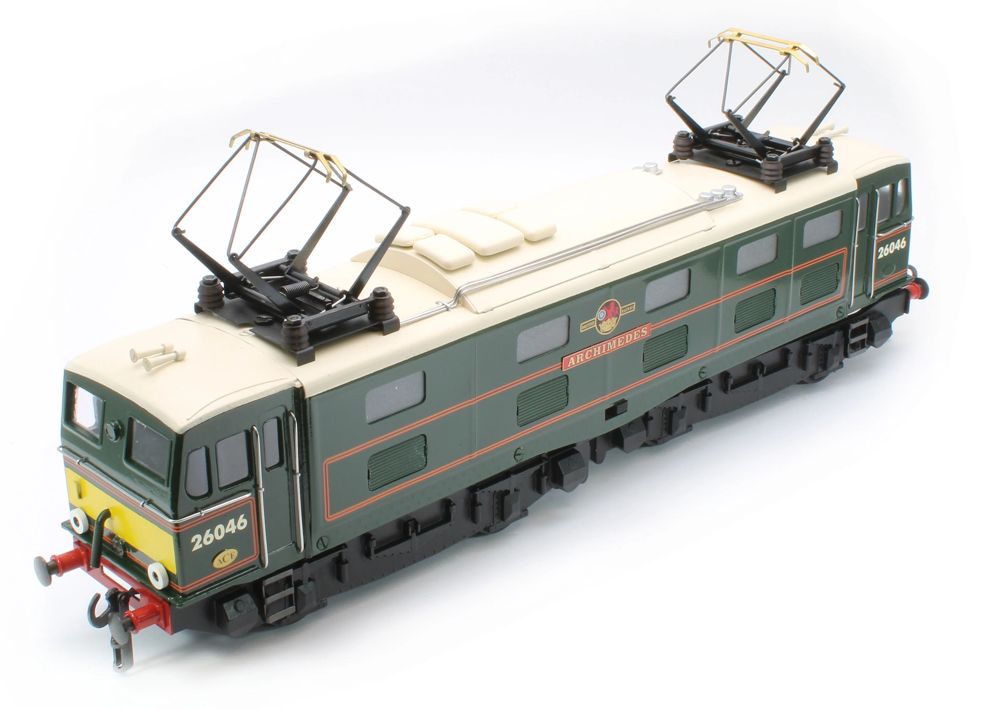 E/49-B4 "EM1" BR Class 76 "Archimedes" (Post 1956) Lined Gloss Green with Small Yellow Ends No.E26046 Electric Locomotive - Image 8