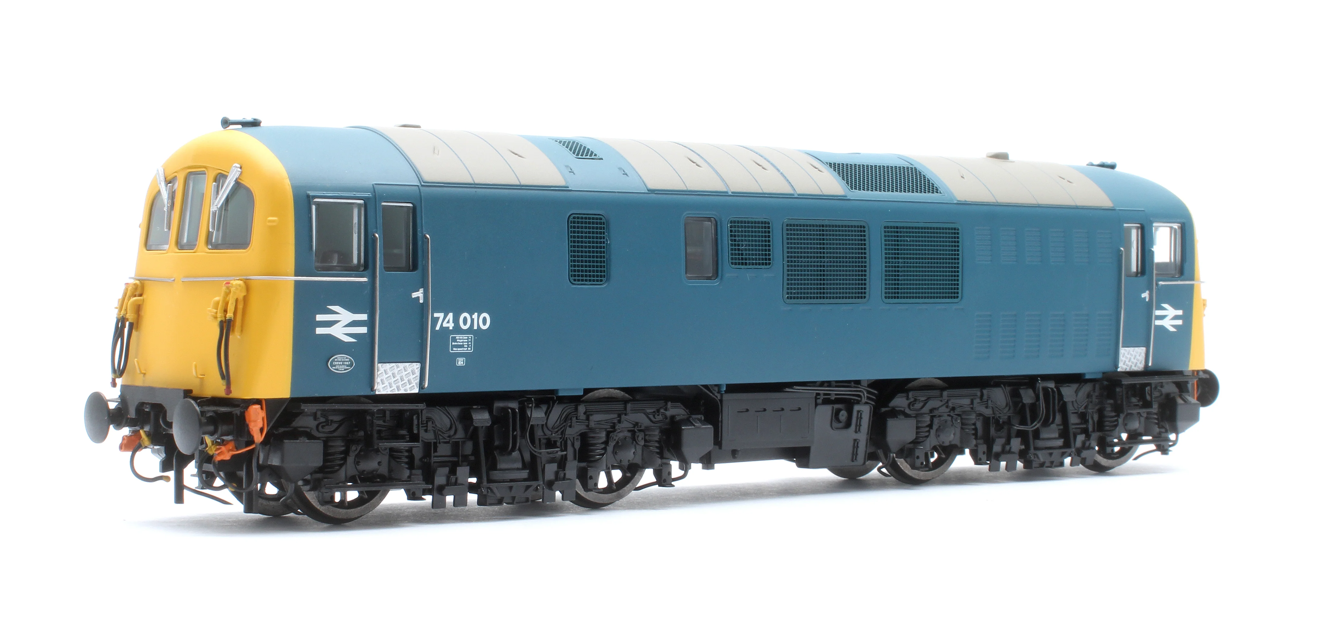 E82009 Class 74 Electro-Diesel 74010 BR Blue Electric Locomotive - Image 3